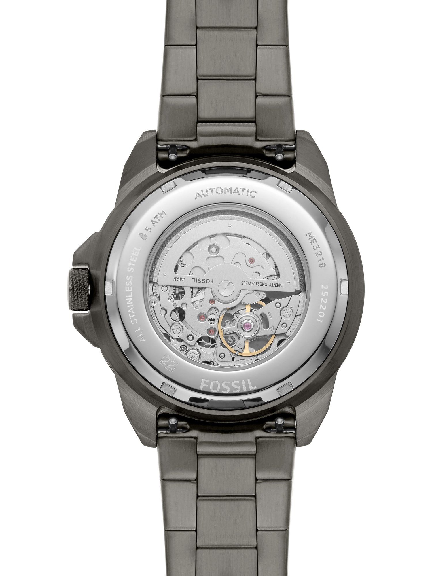 Fossil Quarzuhr Fossil Herren-Uhren Analog Automatik