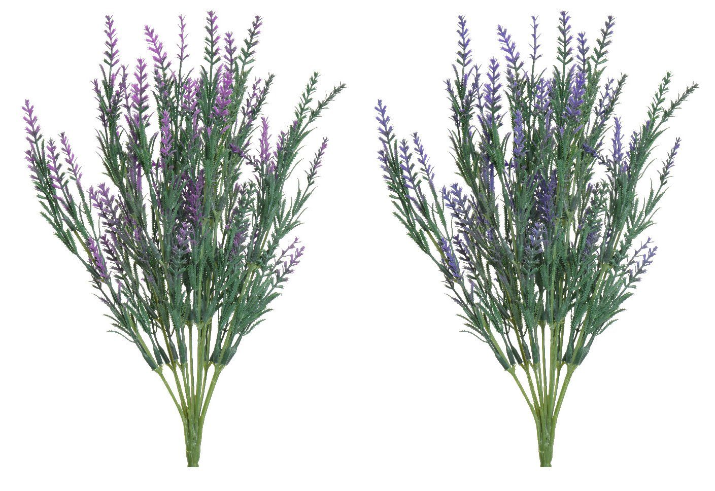 Kunstzweig, Decoris season decorations, Kunstblumen Lavendel Zweig 43cm lila / violett 1 Stück sortiert
