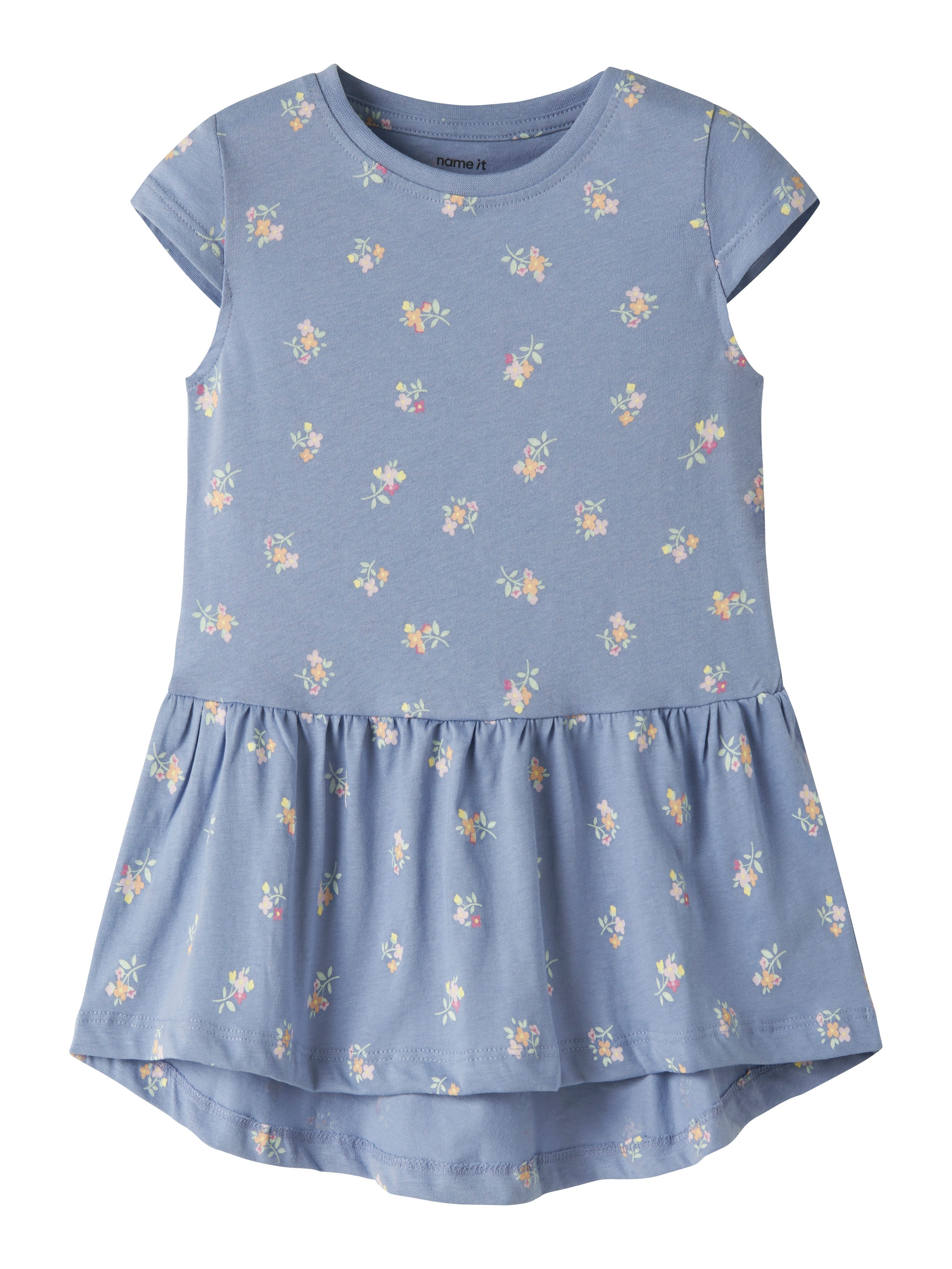 Name It Jerseykleid NMFVIGGA CAPSL DRESS F1 NOOS Baumwolle, regular fit