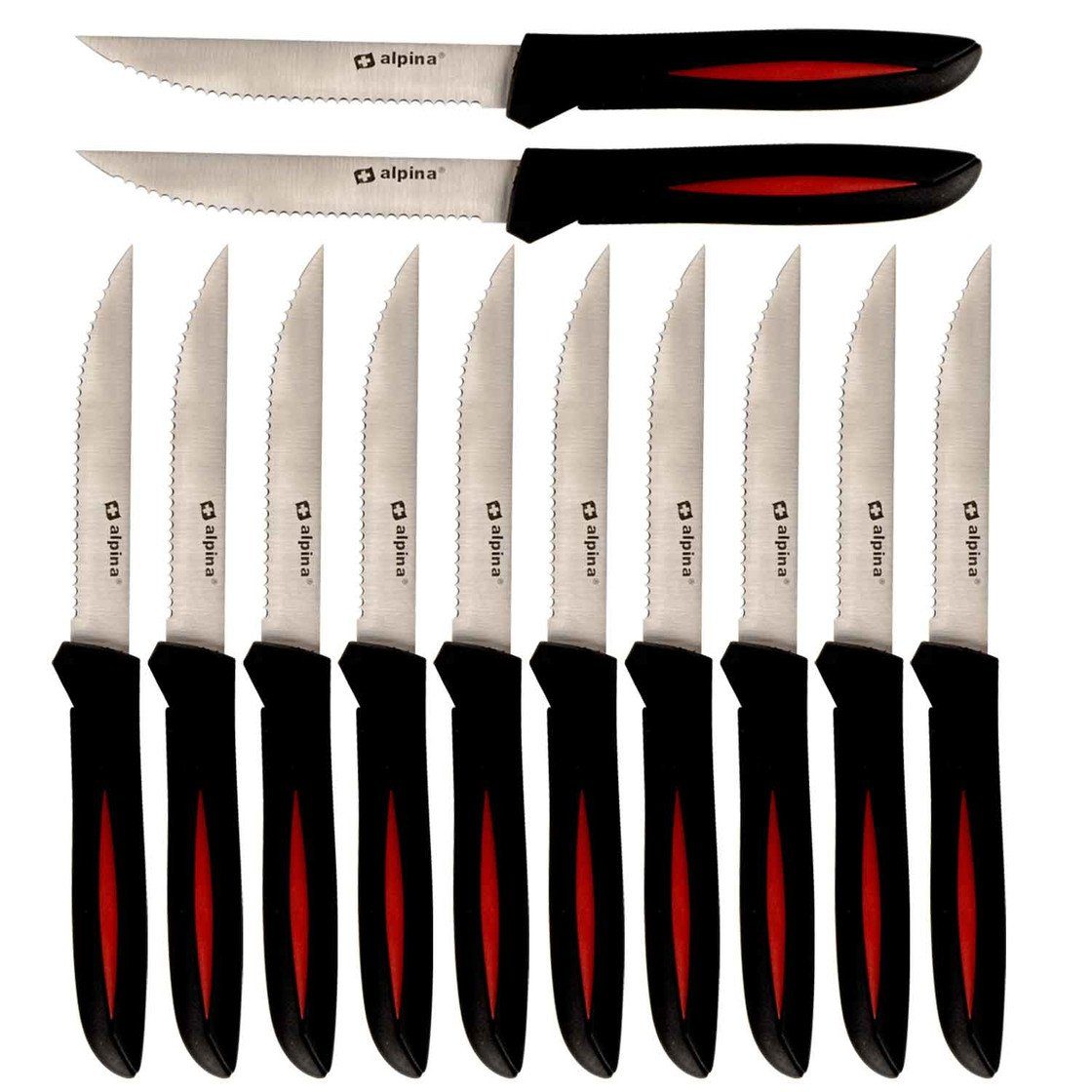 *Alpina* Steakmesser »SteakmesserSet aus Edelstahl« (12 Stück) online kaufen OTTO