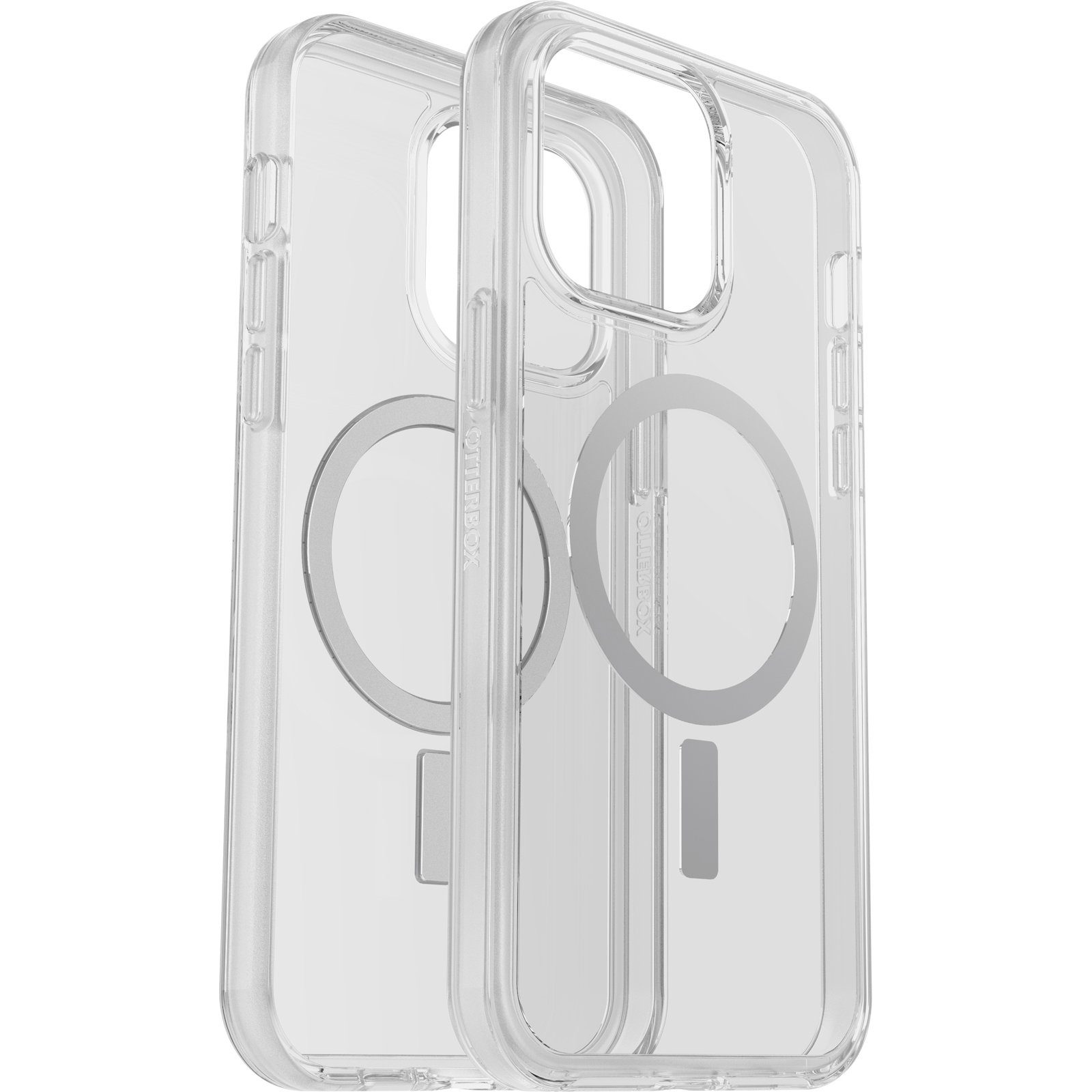 Otterbox Backcover Symmetry+ Clear Hülle für Apple iPhone 14 Pro Max für MagSafe, stoßfest, sturzsicher, schützende dünne Hülle