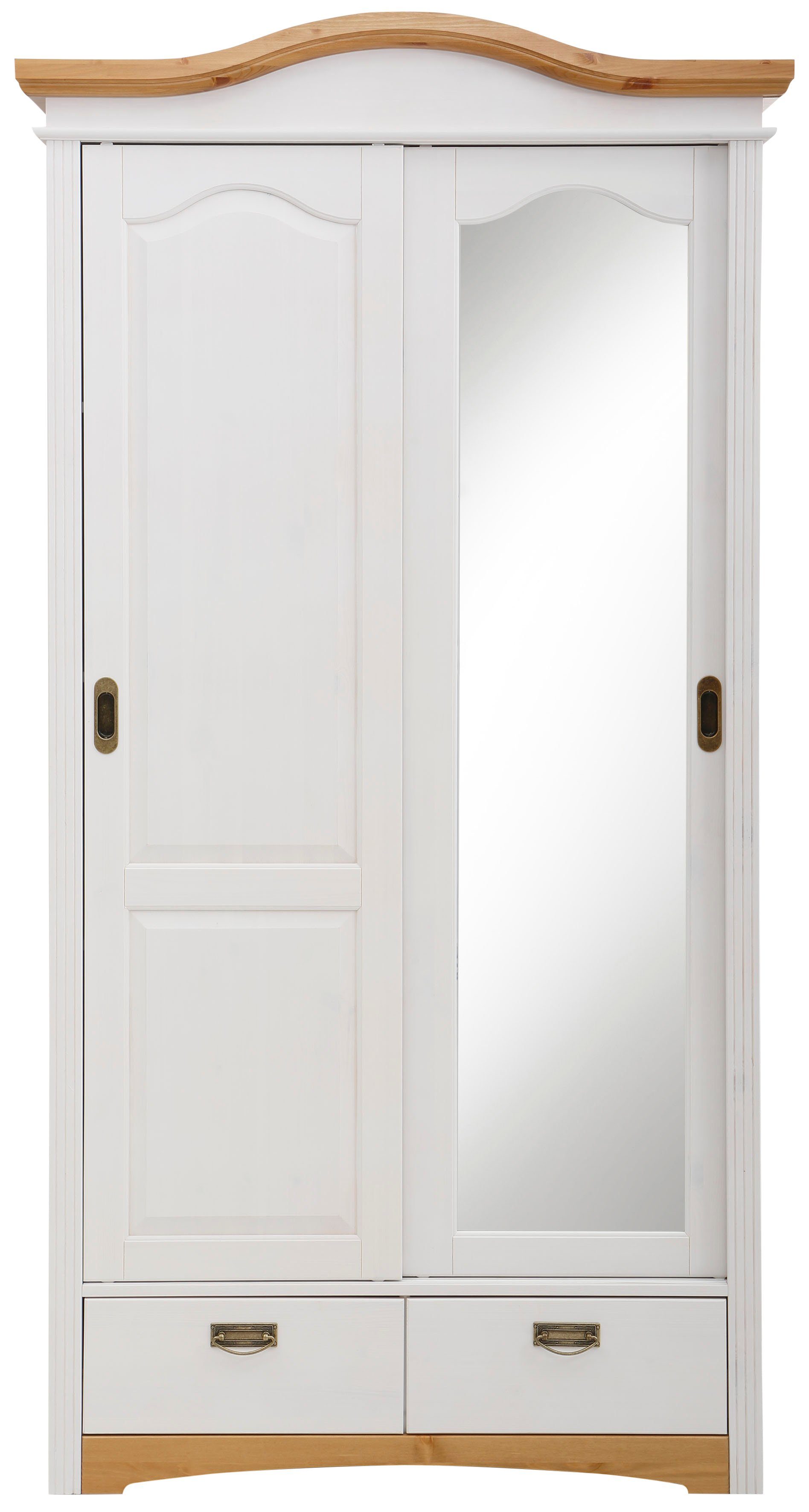 Home affaire Schiebetürenschrank "Konrad" B/H/T ca. 111/207/64 cm, Breite 1 günstig online kaufen