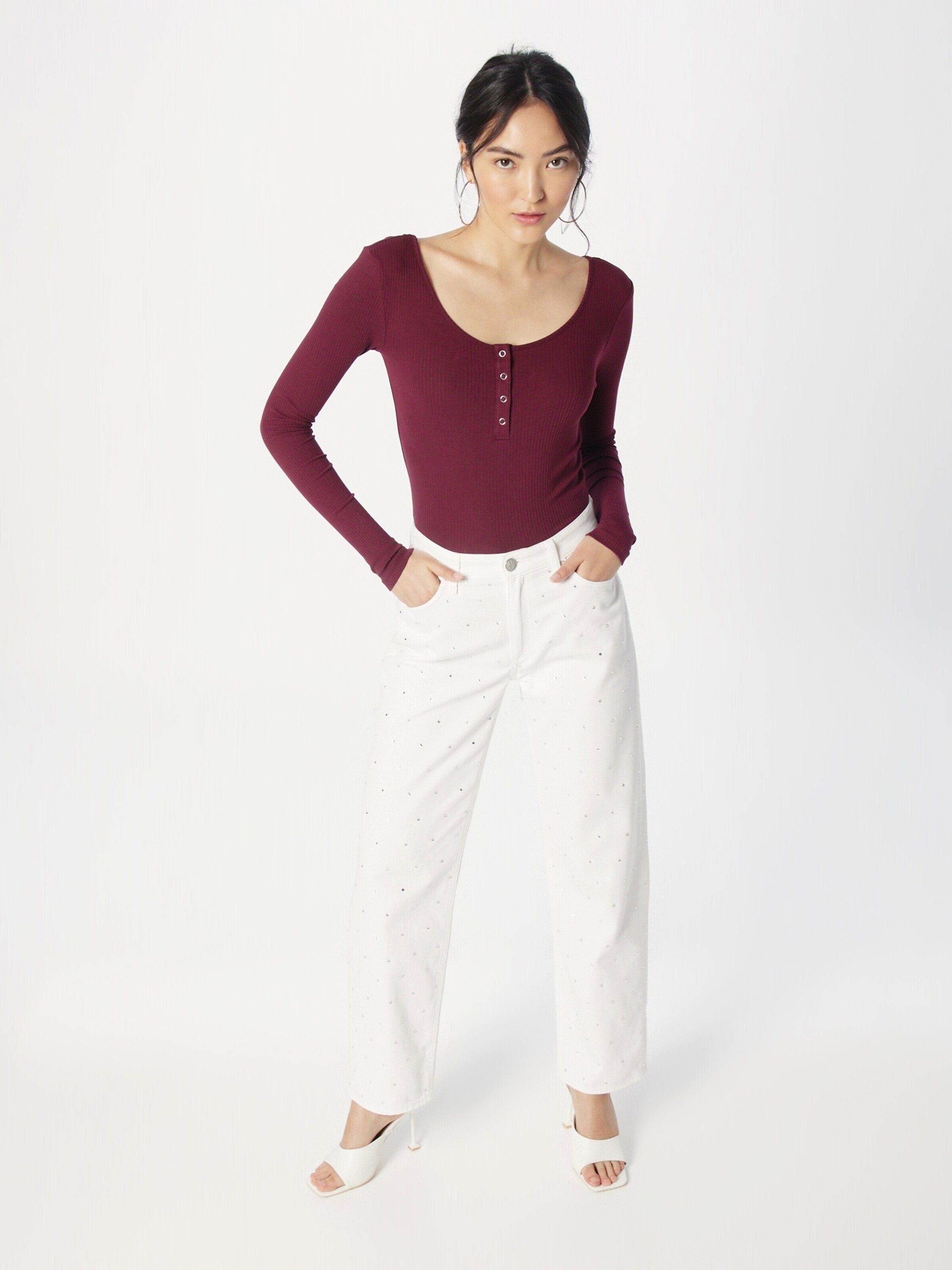 pieces Langarmshirt PCKitte (1-tlg) Plain/ohne Details – Bild 4 von 5