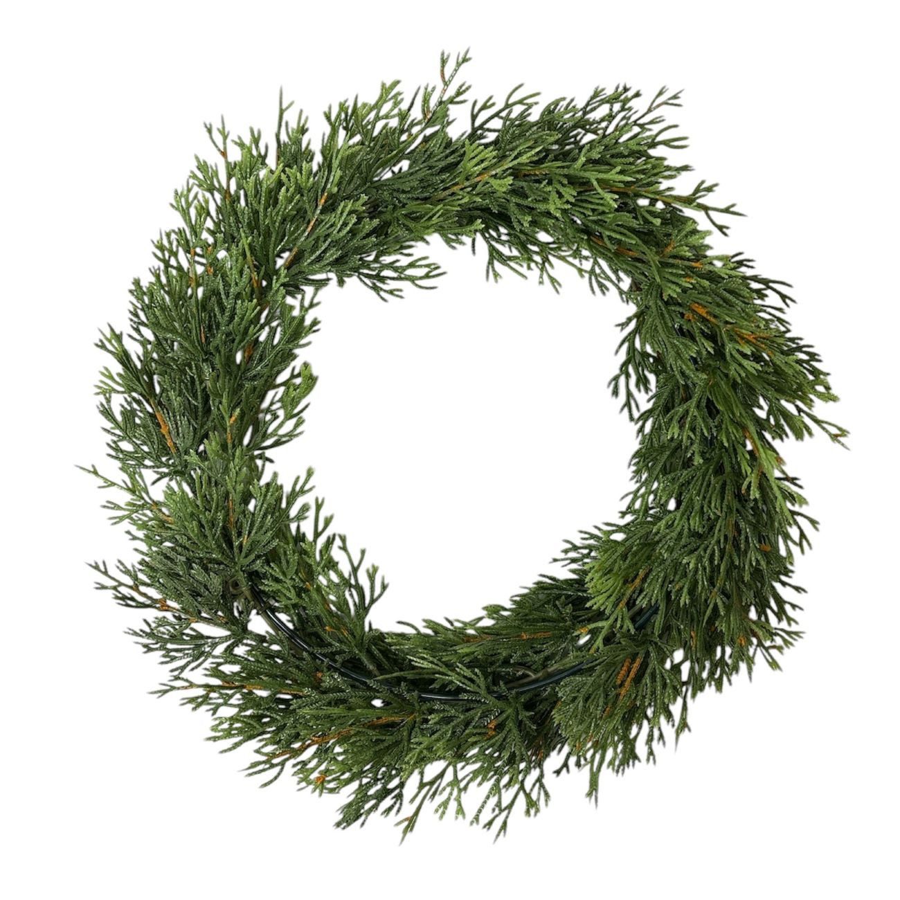 formano Adventskranz Kranz aus künstlicher Zedernkiefer 2 Größen, naturgetreu