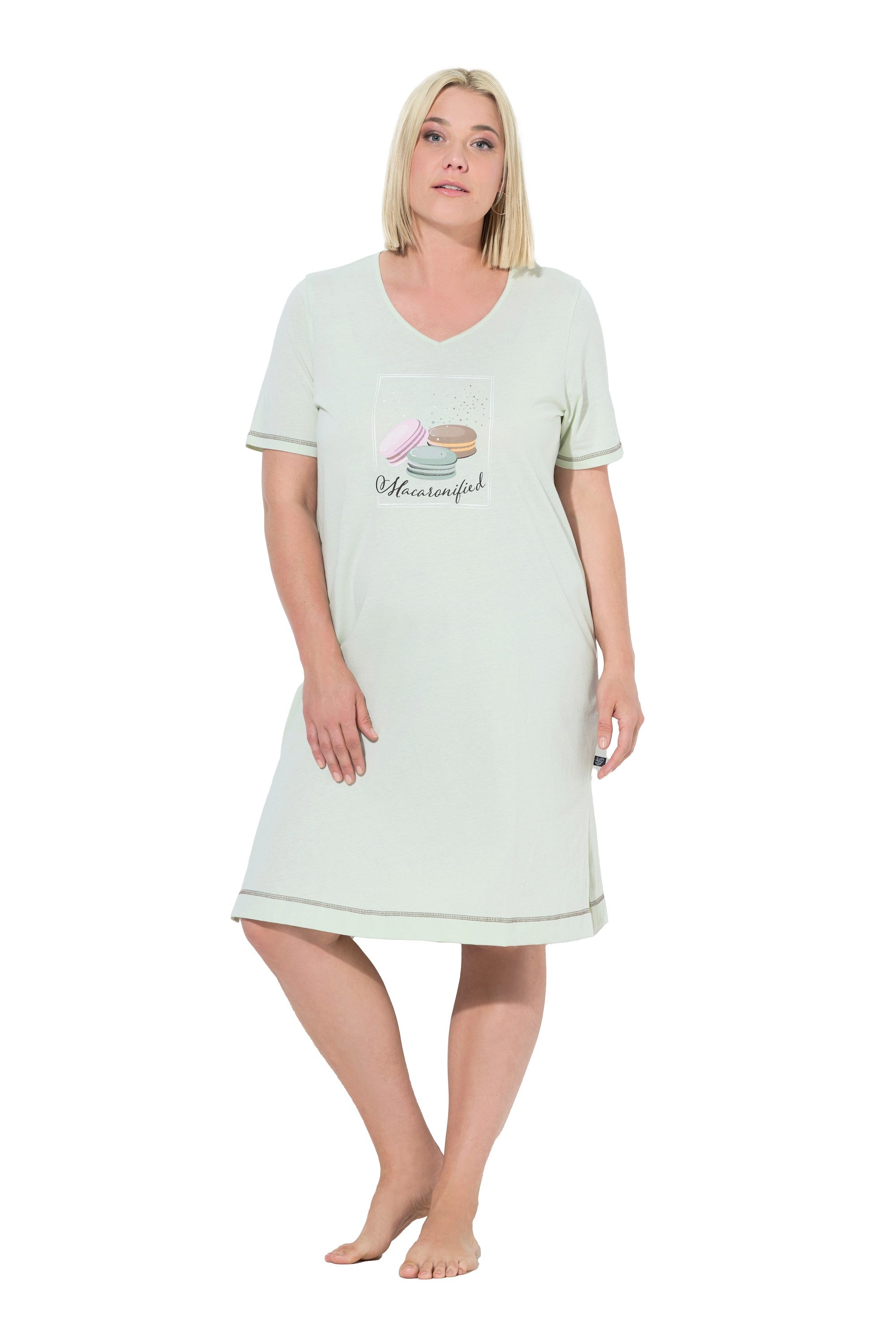 Ulla Popken Bigshirt Bigshirt platzierter Druck günstig online kaufen