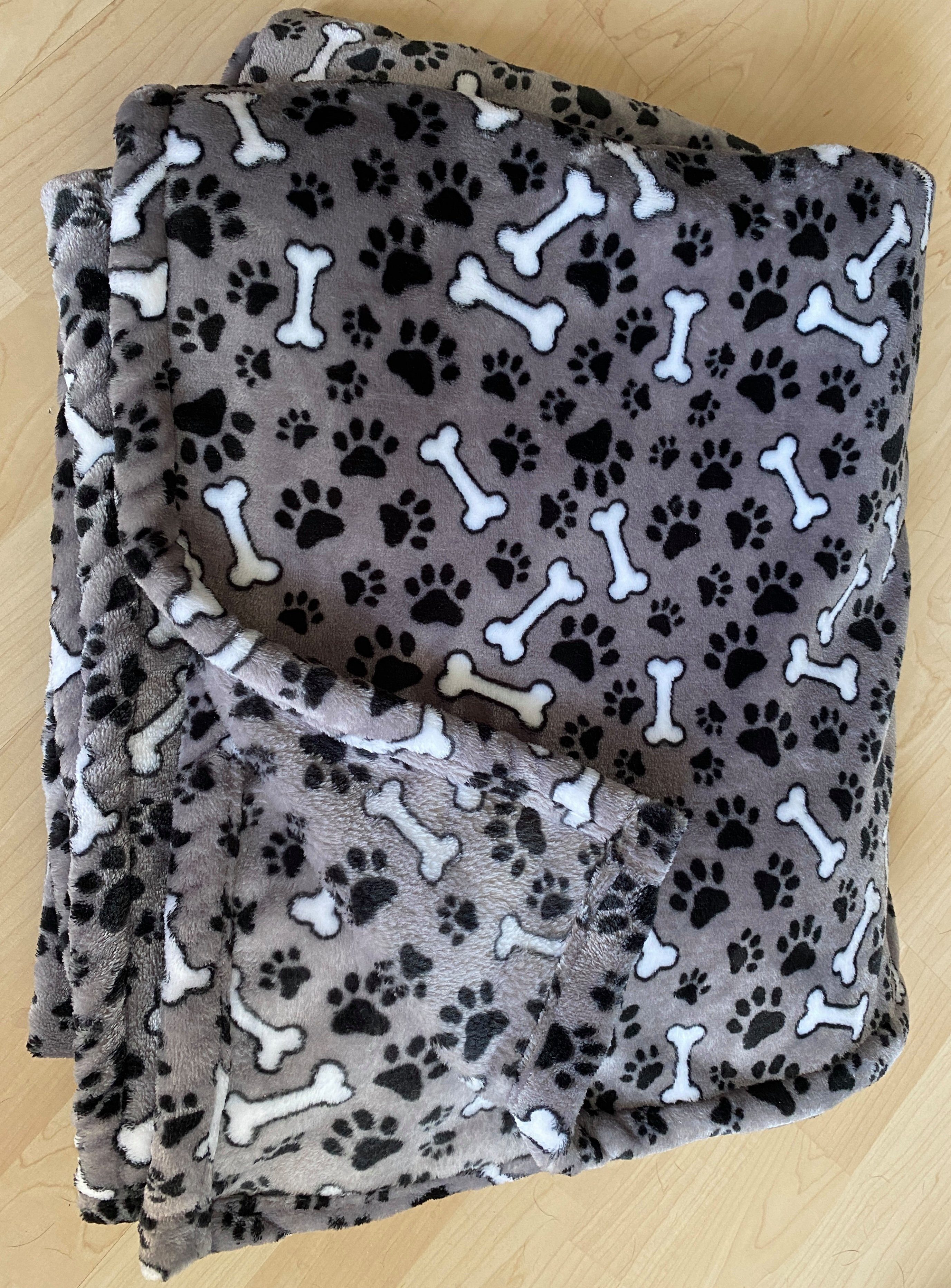 Mate for dogs Tierdecke Hundedecke Struppi, große kuschlige Fleecedecke 150x190 cm