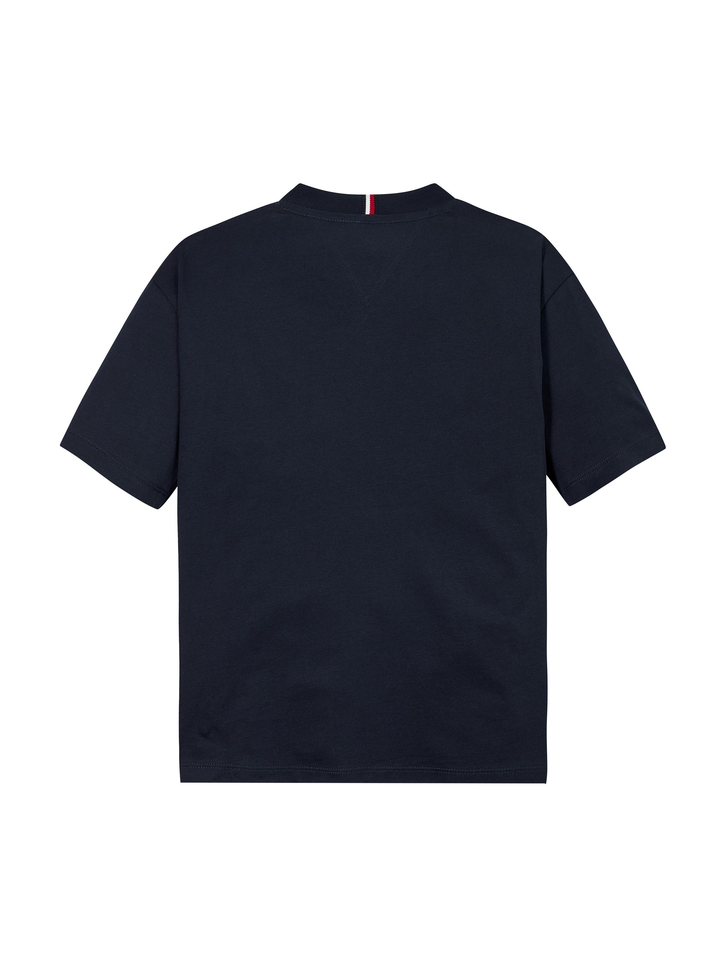 Tommy Hilfiger T-Shirt FLAG FUN TEE SS mit Logodruck
