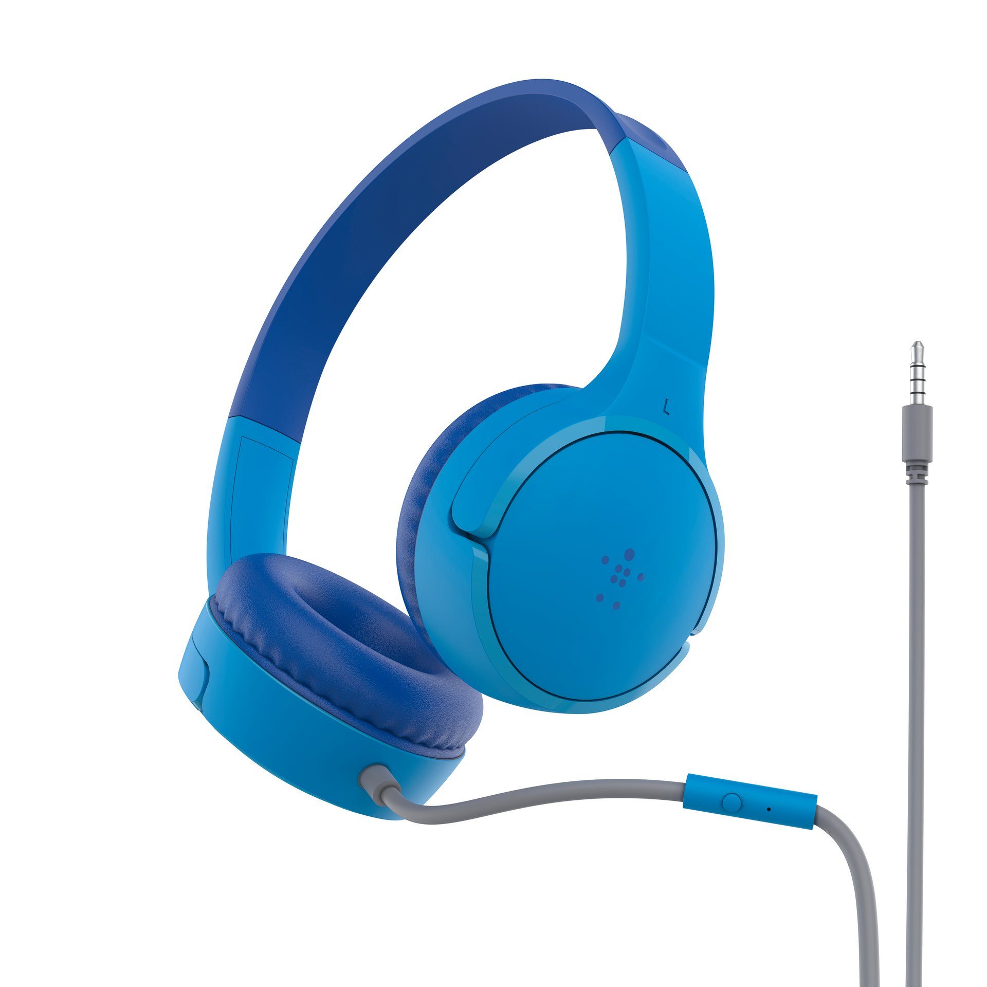 Belkin SOUNDFORM Mini On-Ear-Kopfhörer (kabelgebunden) Blau