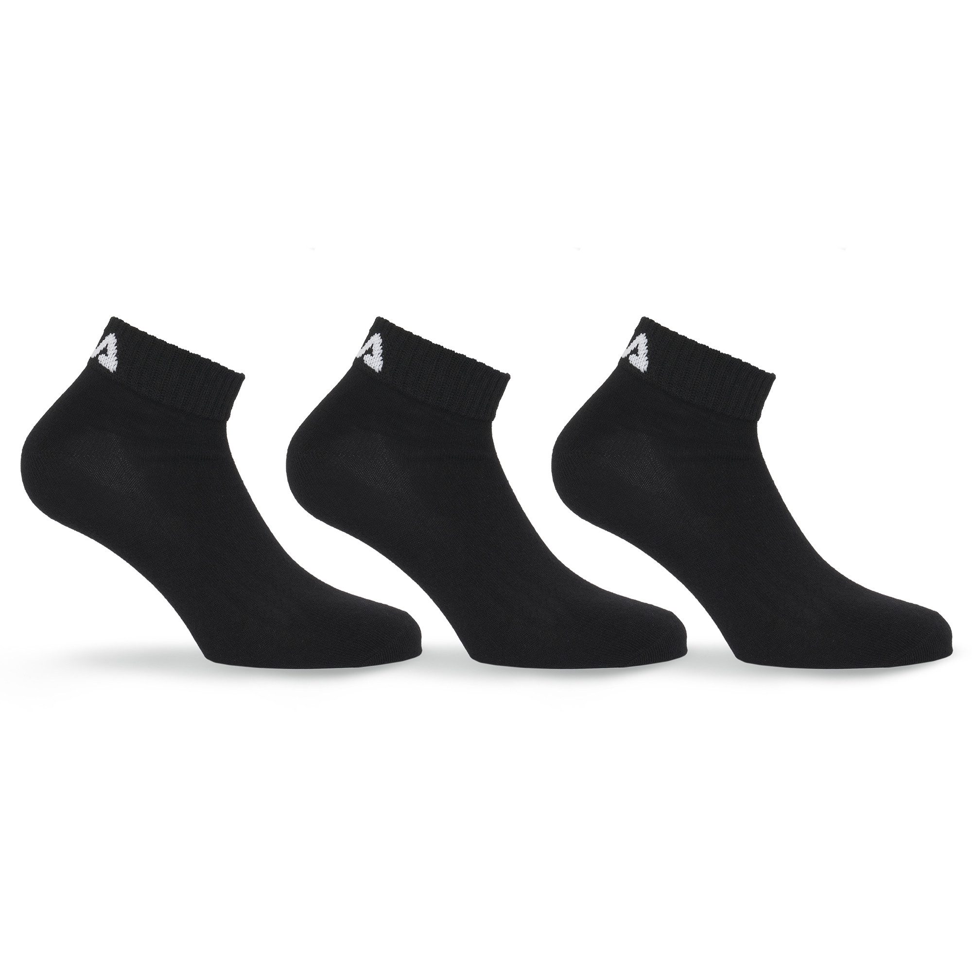 Fila Kurzsocken UNISEX INVISIBLE PLAIN SOCKS (3-Paar) mit Logostickerei