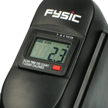 Fysic Heimtrainer FW12 (1-tlg., Mobilitäts-Heimtrainer mit Display), Einstellbarer Widerstand, mit Display, inkl. Werkzeug,einfache Montage