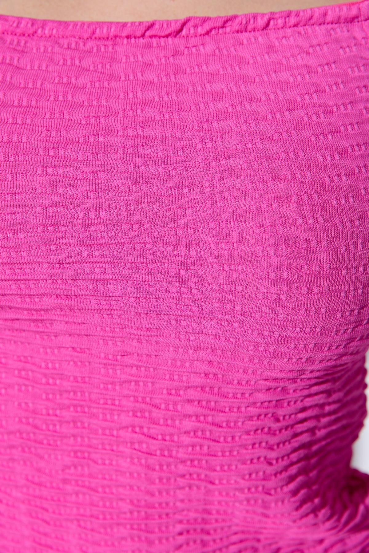 No Matter What Blusentop Kurzärmelige schulterfreie Bluse
