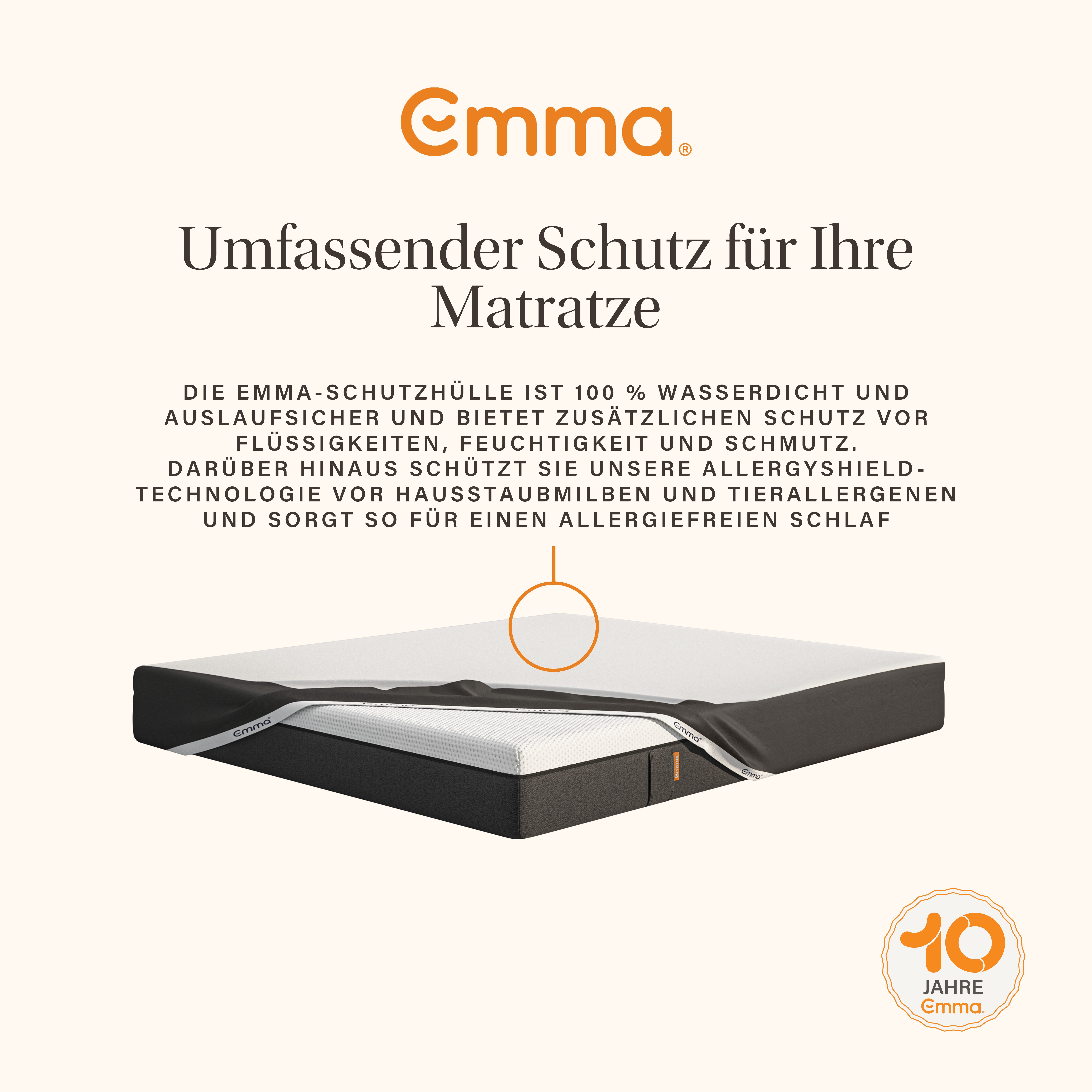 Matratzenschoner Emma Premium Emma, wasserdicht, waschbar, in 90x200 und weiteren Größen – Bild 4 von 5