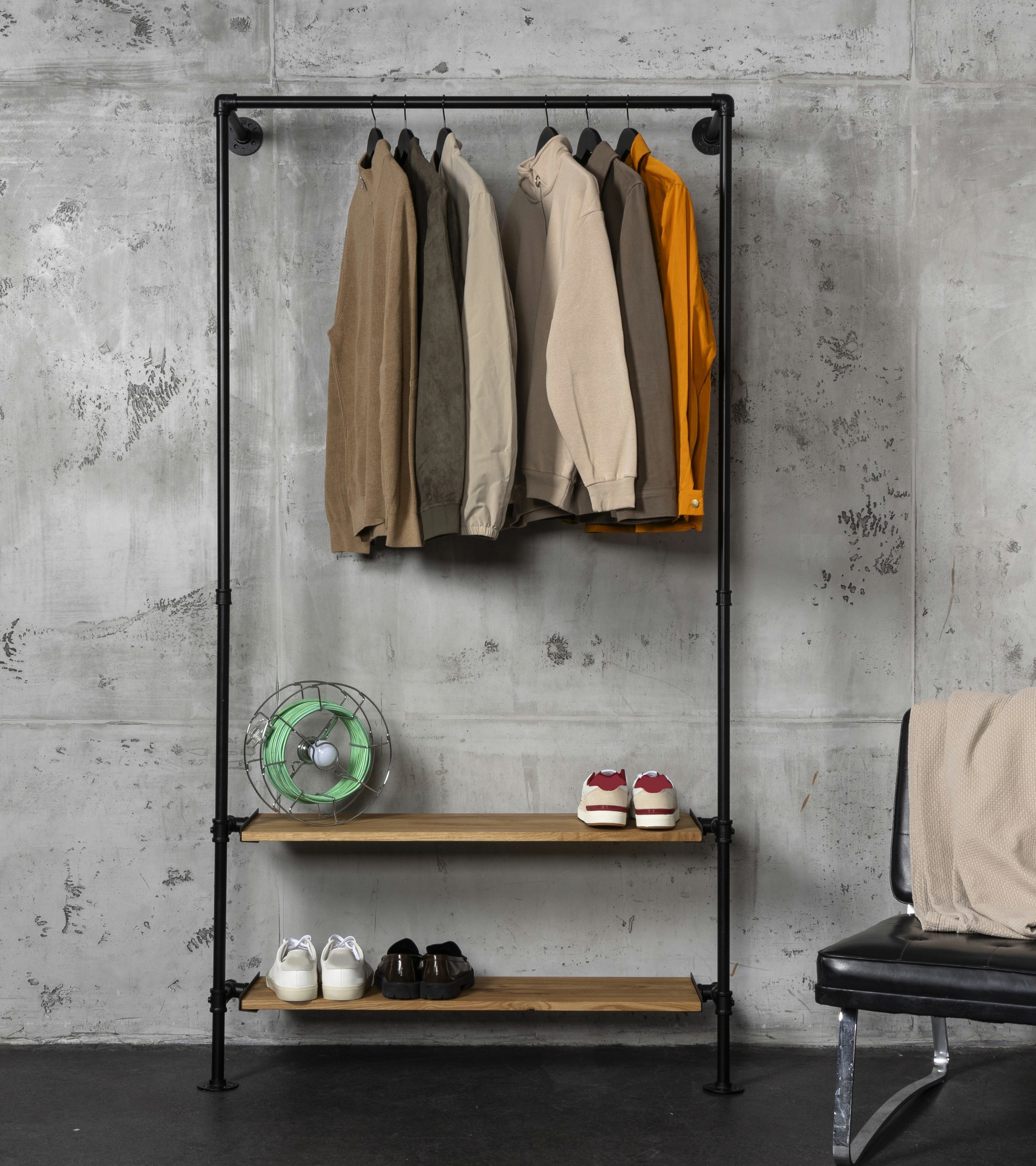 RSR Hangers Wandgarderobe Garderobe Leo Kleiderständer Industrial Design mit Eic