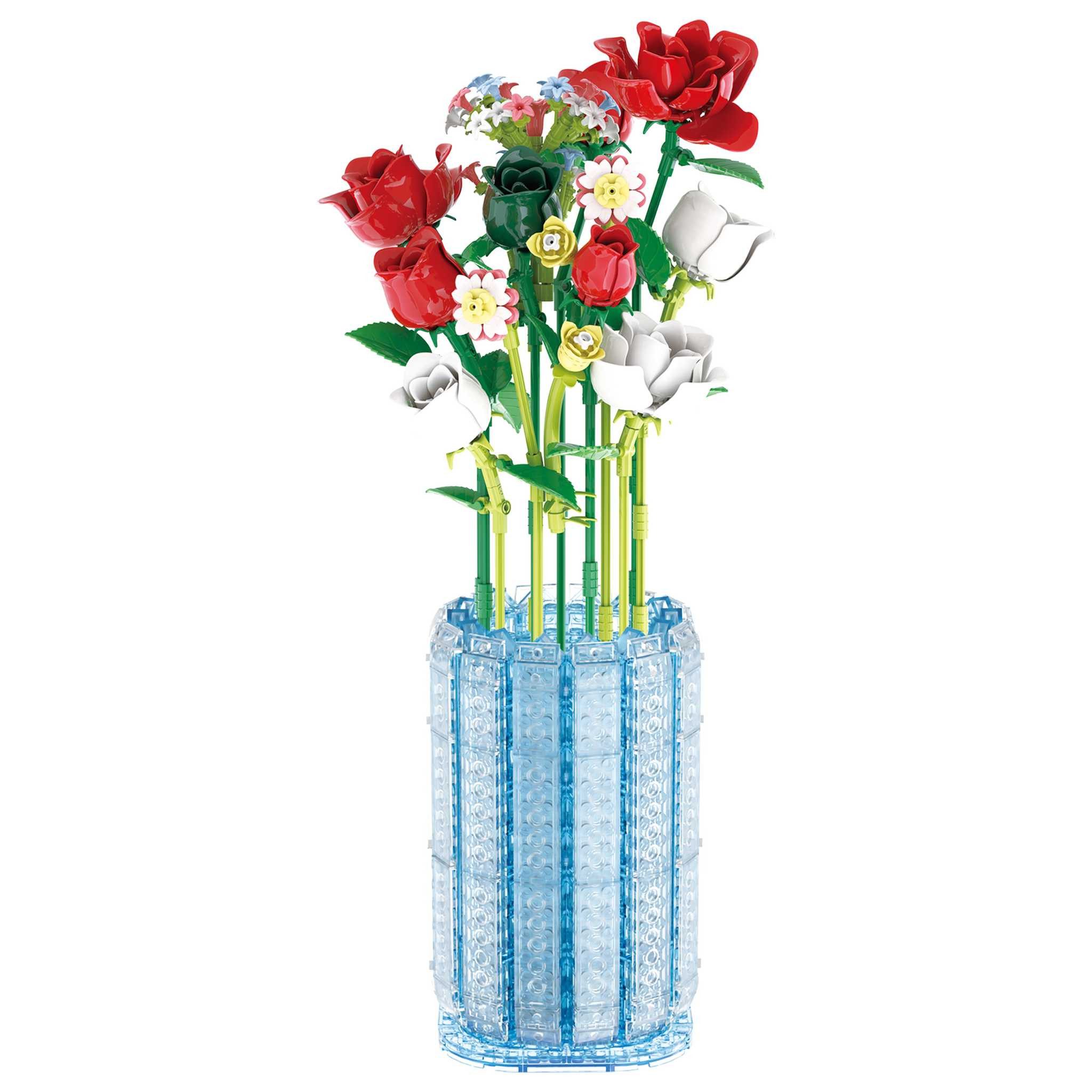BAKA 33801 - Rosen in der Vase (Baka) Spielbausteine