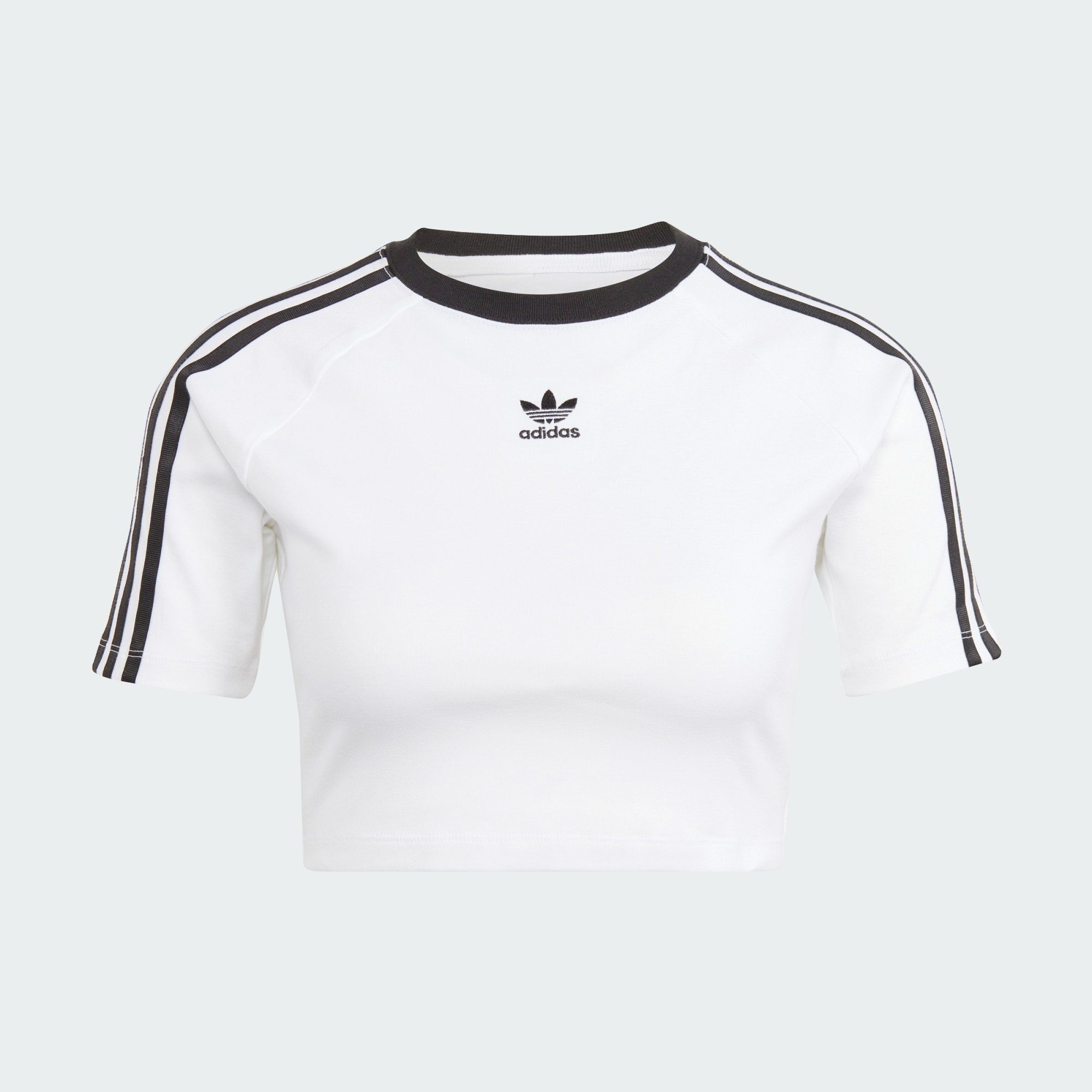 T-SHIRT T-Shirt 3-STREIFEN adidas Originals BABY White