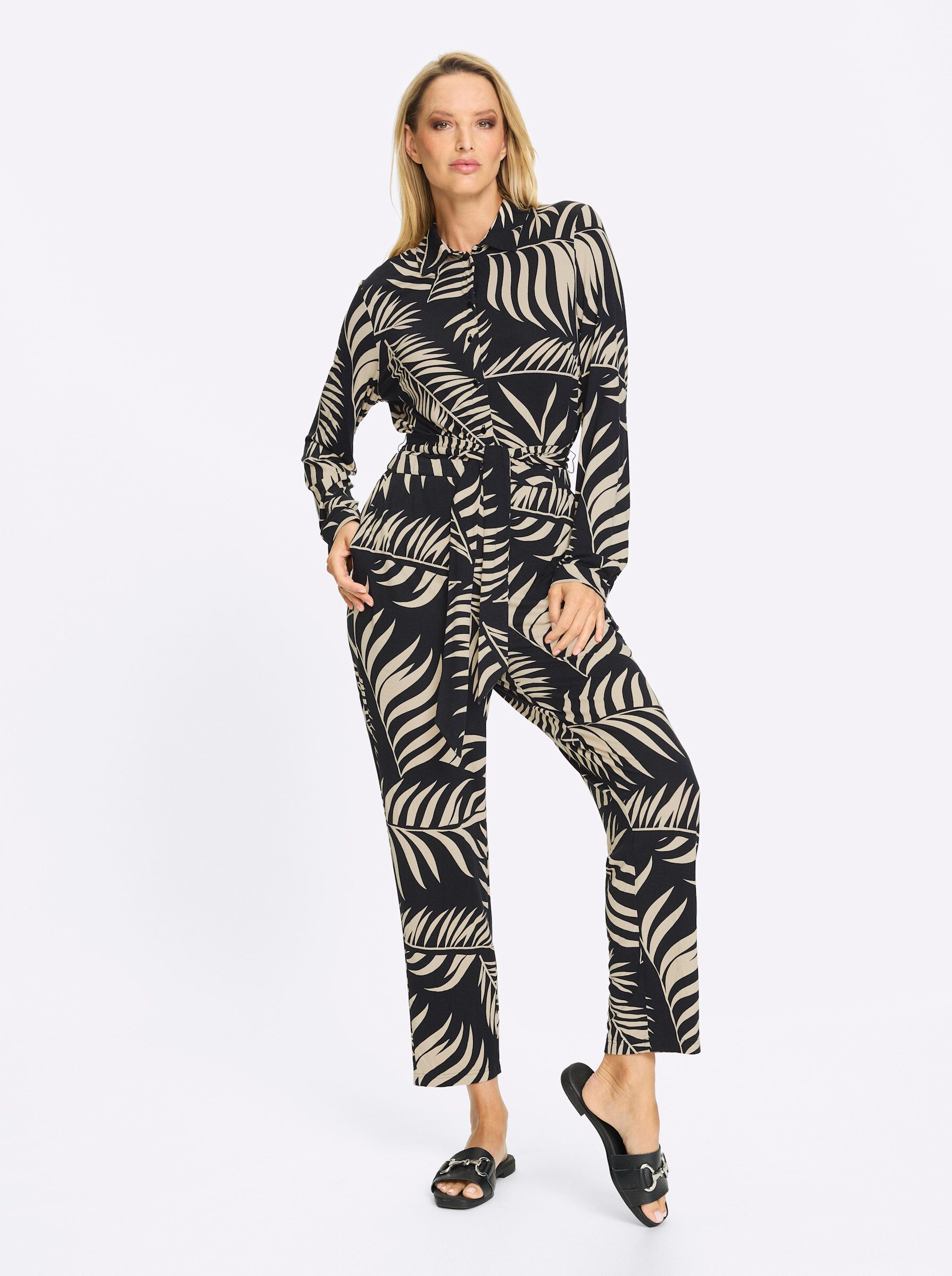 heine Jumpsuit Jumpsuit Innenbeinlänge ca. 68 cm
