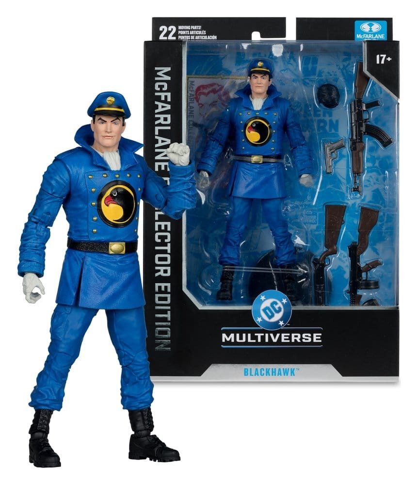 McFarlane Toys Actionfigur DC Classic McFarlane Collector Edition Blackhawk Collector Edition #49