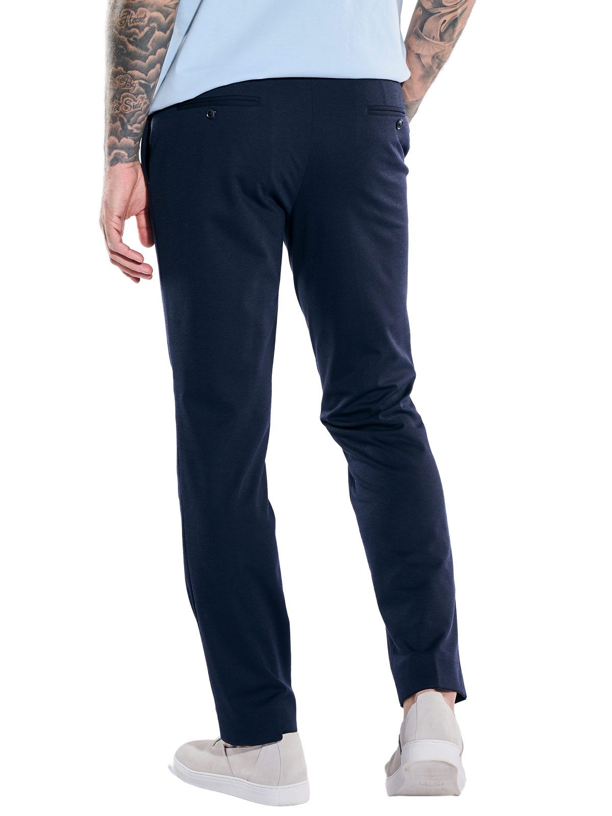 emilio adani Anzughose Herren Anzughose slim fit, Saphirblau günstig online kaufen