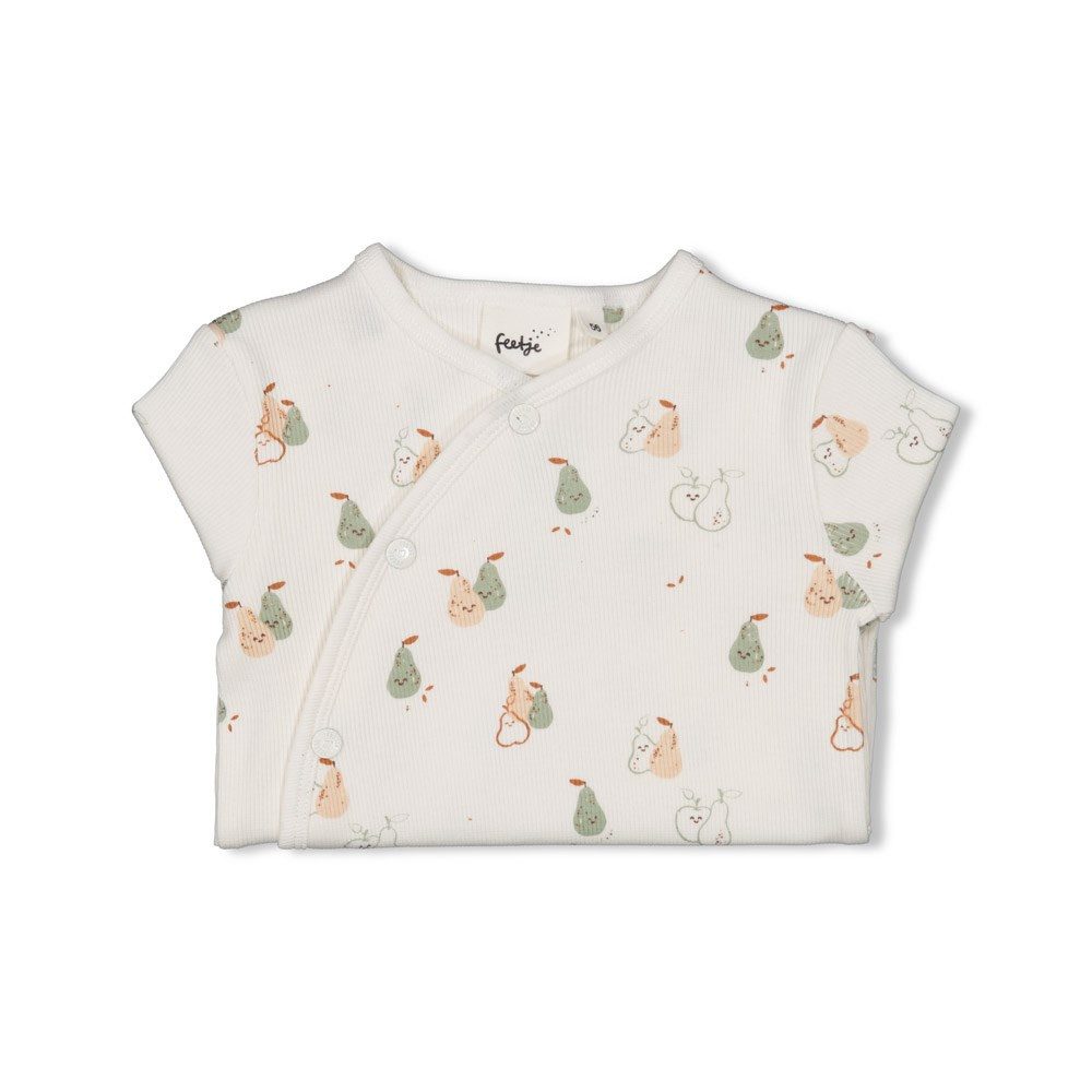 Feetje Pyjama Feetje Baby Strampler Strampelanzug Schlafanzug Krempelfuß Birnen (1 tlg)