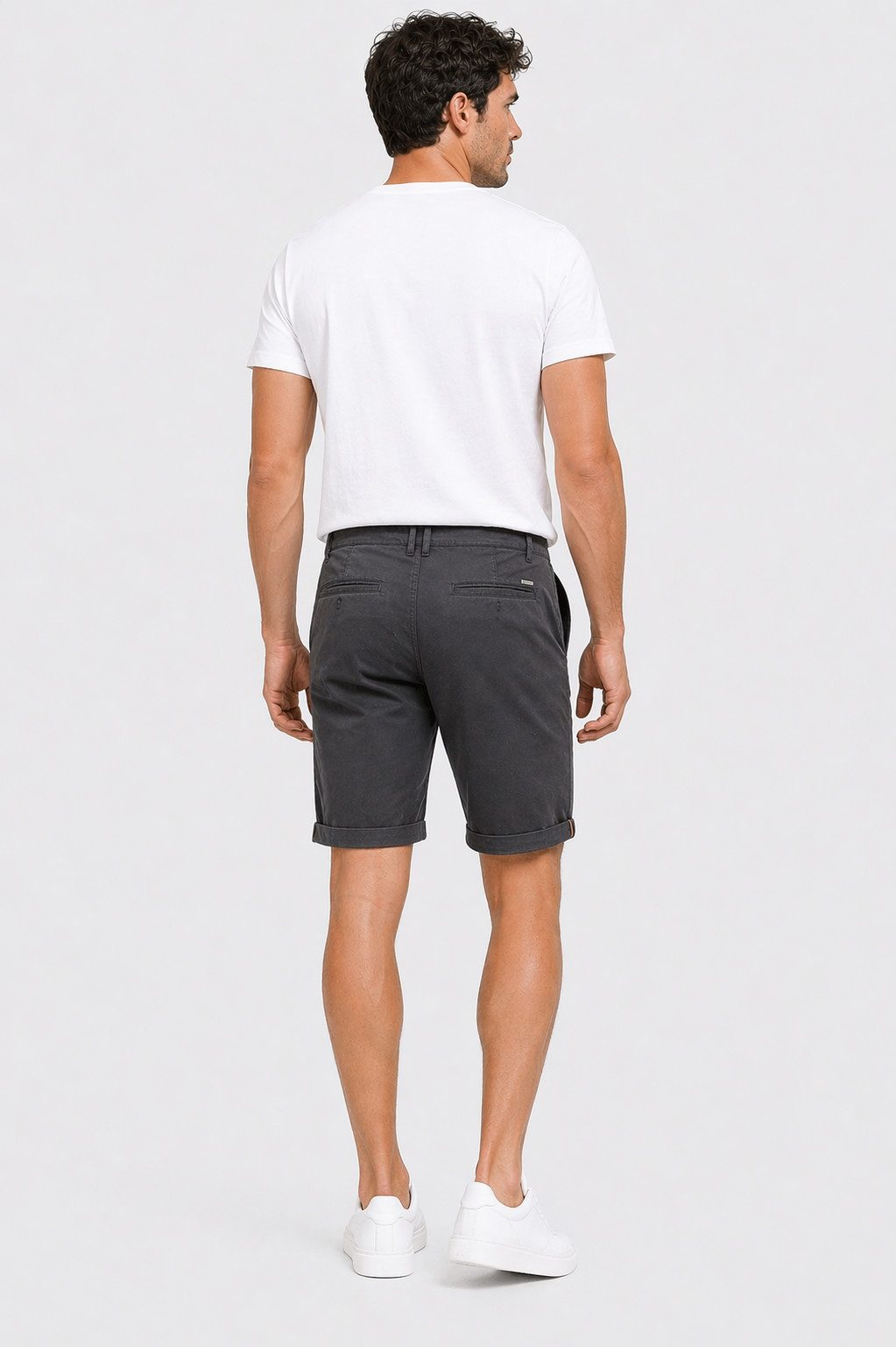Smith & Solo Chinoshorts Kurze Hosen Herren, Baumwolle Shorts Männer Sommer Elasthan, Bermuda, Casual – Bild 4 von 5
