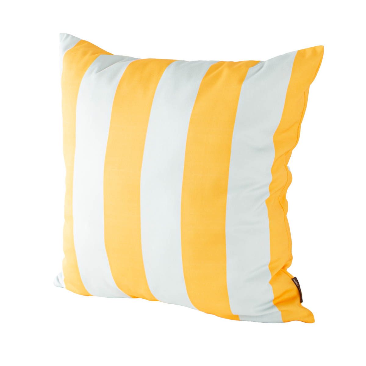 SCHÖNER LEBEN. Dekokissen Outdoor Kissen Hülle Streifen gelb blau div. Größen SCHÖNER LEBEN
