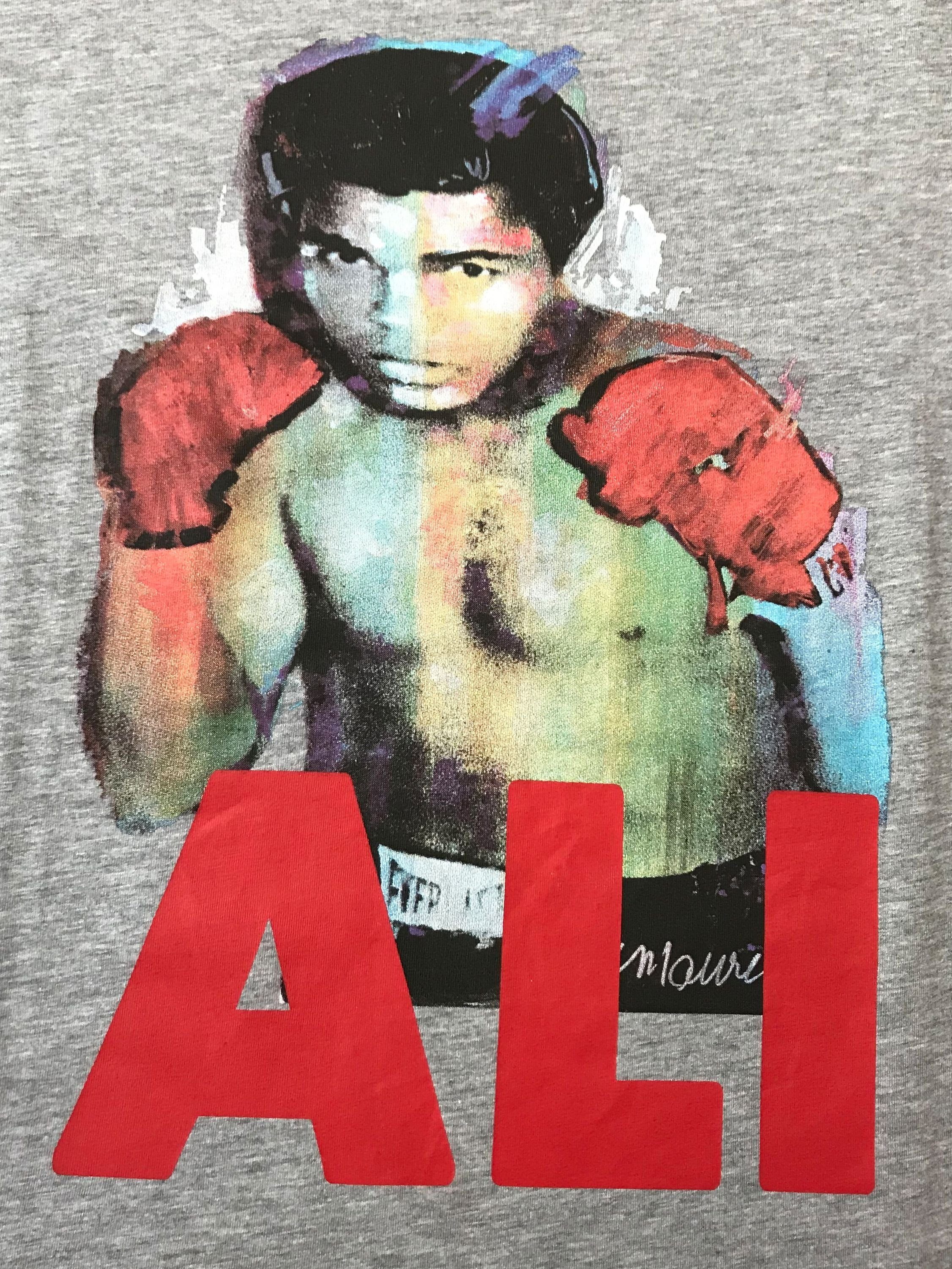 "Ali" (Stück, Frontprint Stück) 1-tlg., T-Shirt Maurer mit Sidney