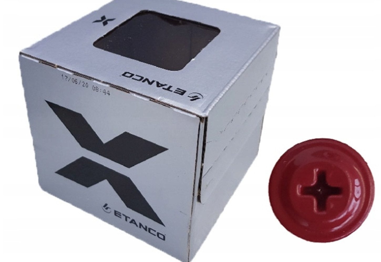 Etanco GmbH Blechschraube GM-S Flachkopf in verschiedenen RAL-Farben 4,2 x 25 mm 250 Stück