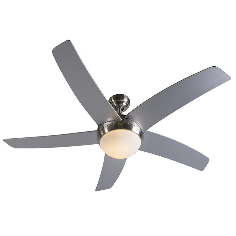 Qazqa Deckenventilator Cool, E14, Stahl, Design, günstig online kaufen