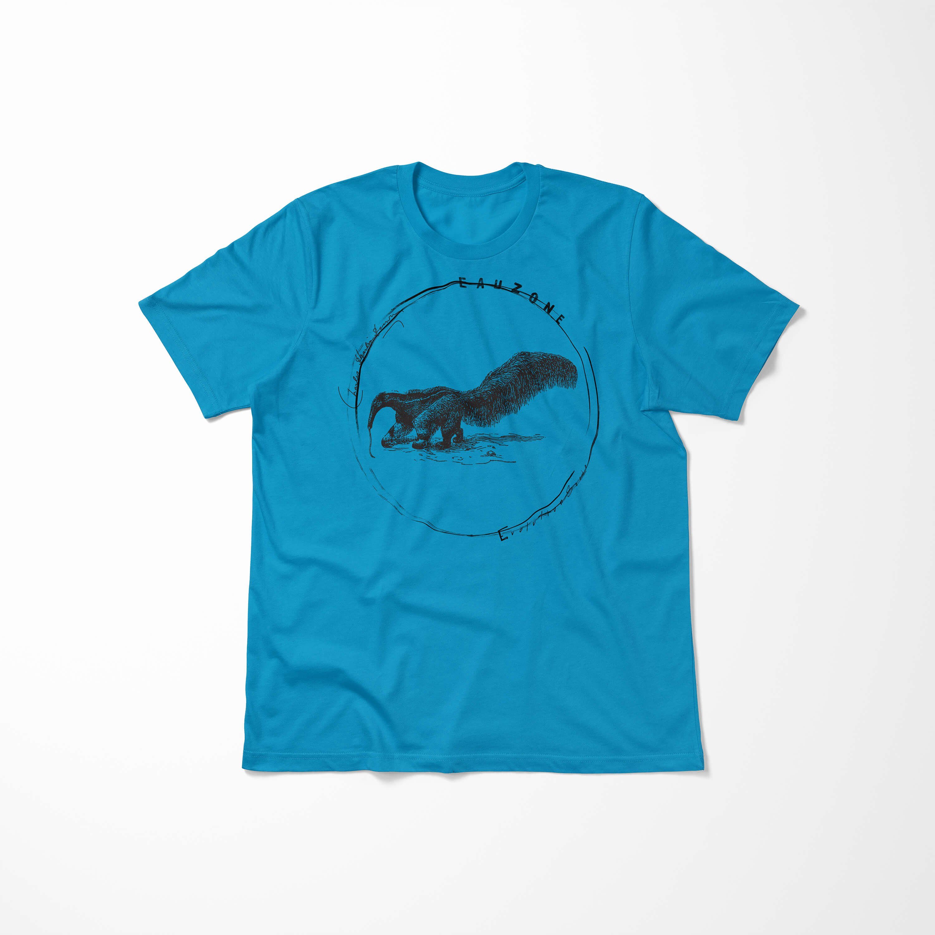 Sinus Herren Atoll Evolution Art Ameisenfresser T-Shirt T-Shirt