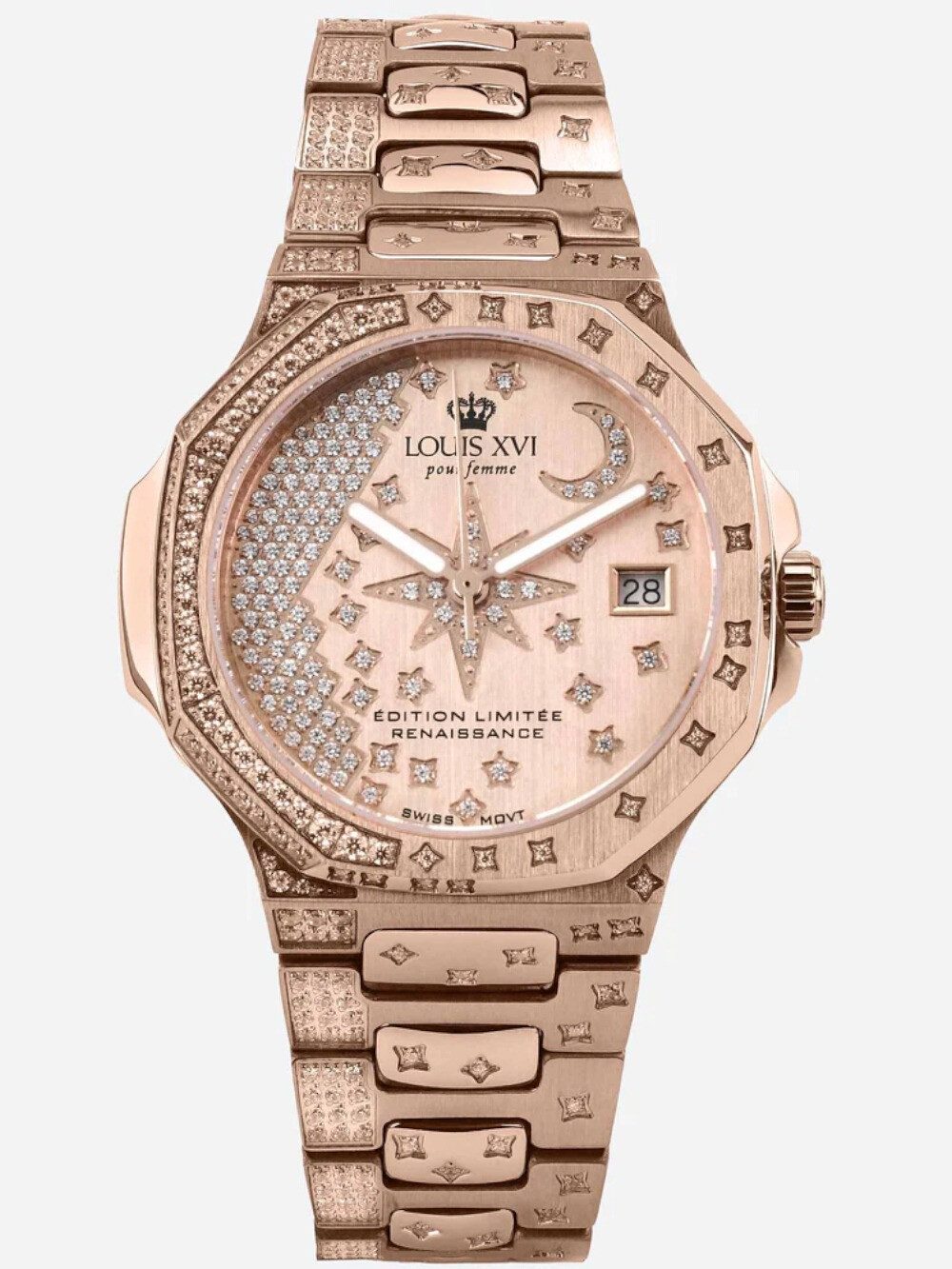 LOUIS XVI Quarzuhr Louis XVI LXVI6110 Damenuhr Renaissance Femme 6100 35mm 5ATM Louis XVI LXVI6110 Damenuhr Renaissance Femme 6100 35mm 5ATM