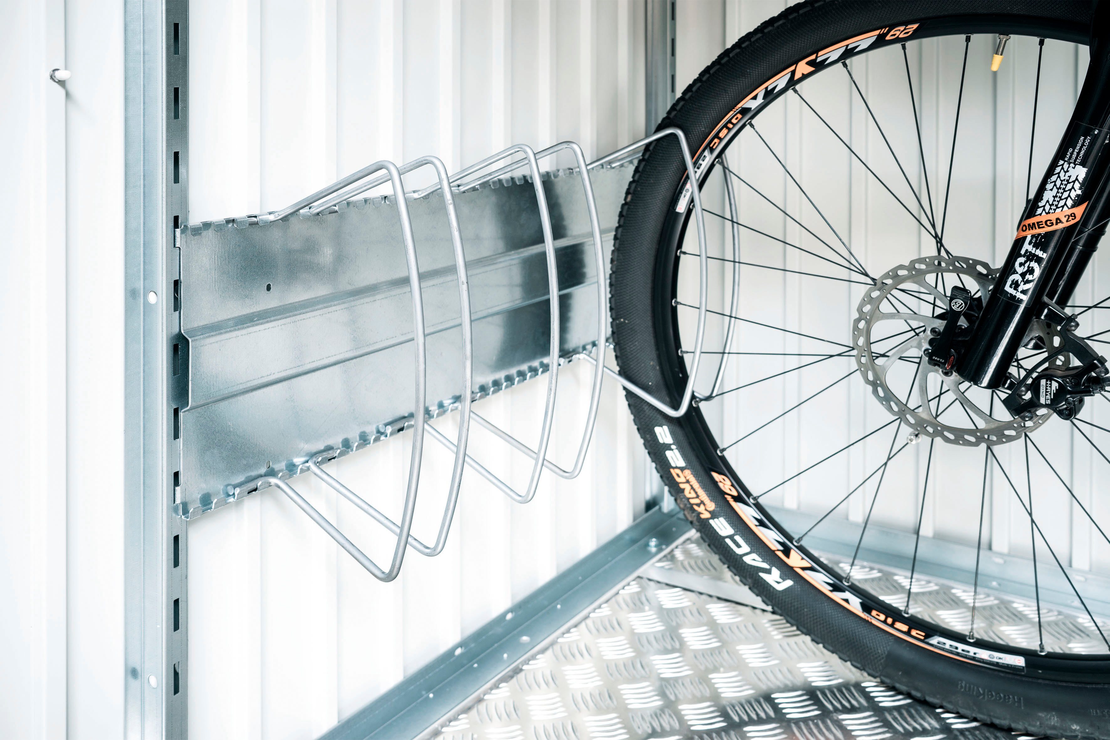 Biohort Fahrradhalter bikeHolder, für Gerätehaus, HighBoard 200
