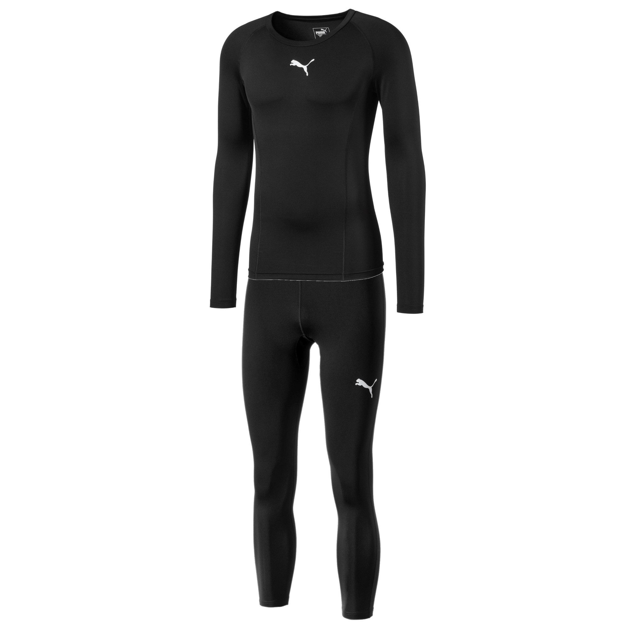 PUMA Unterziehshirt Puma Herren Unterwäsche Set Liga Baselayer 655920+655925