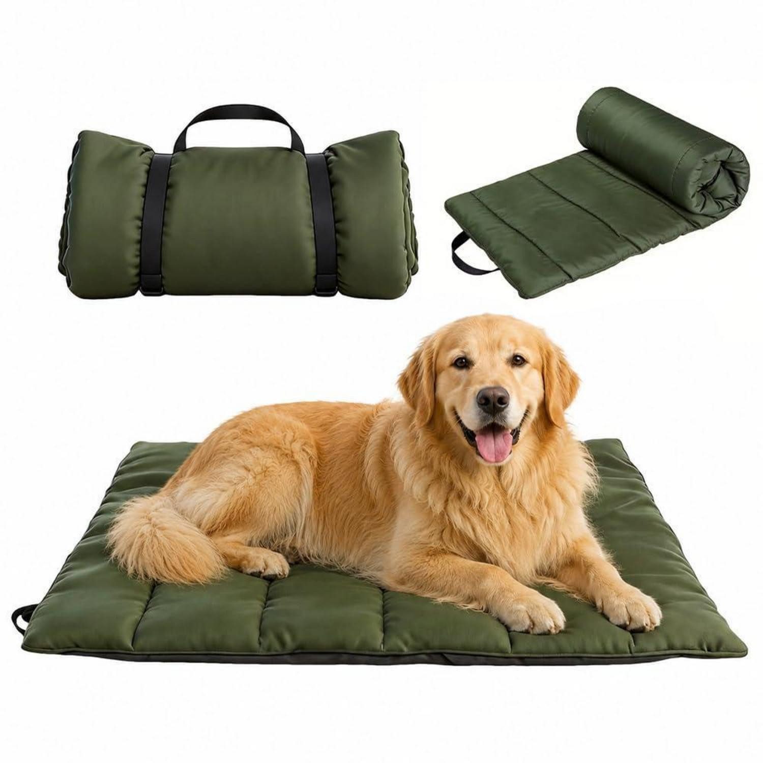 LuxusKollektion Tierdecke Hundedecke Outdoor 110x68cm Grün