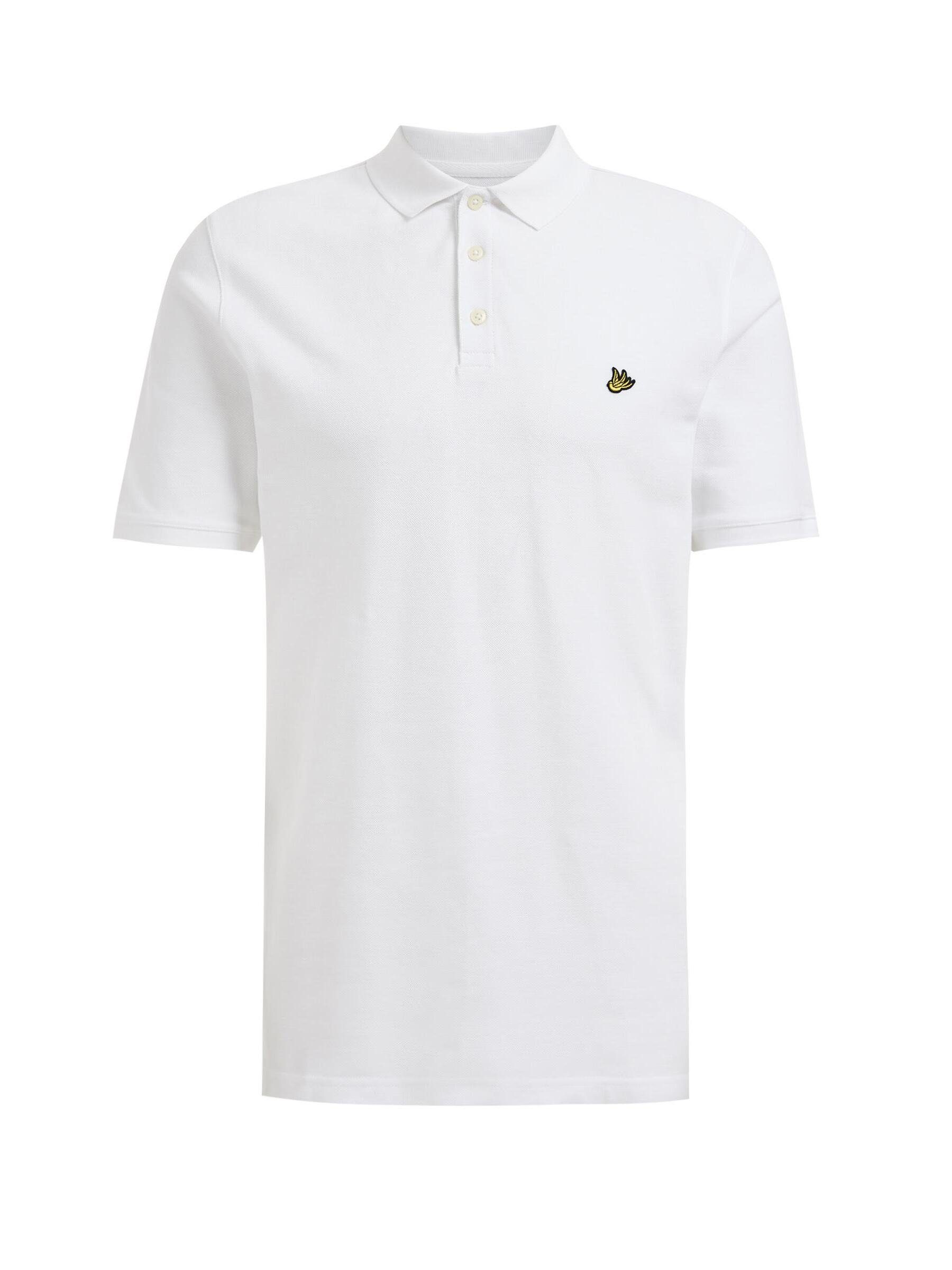 Poloshirt (1-tlg) Weiß WE Fashion