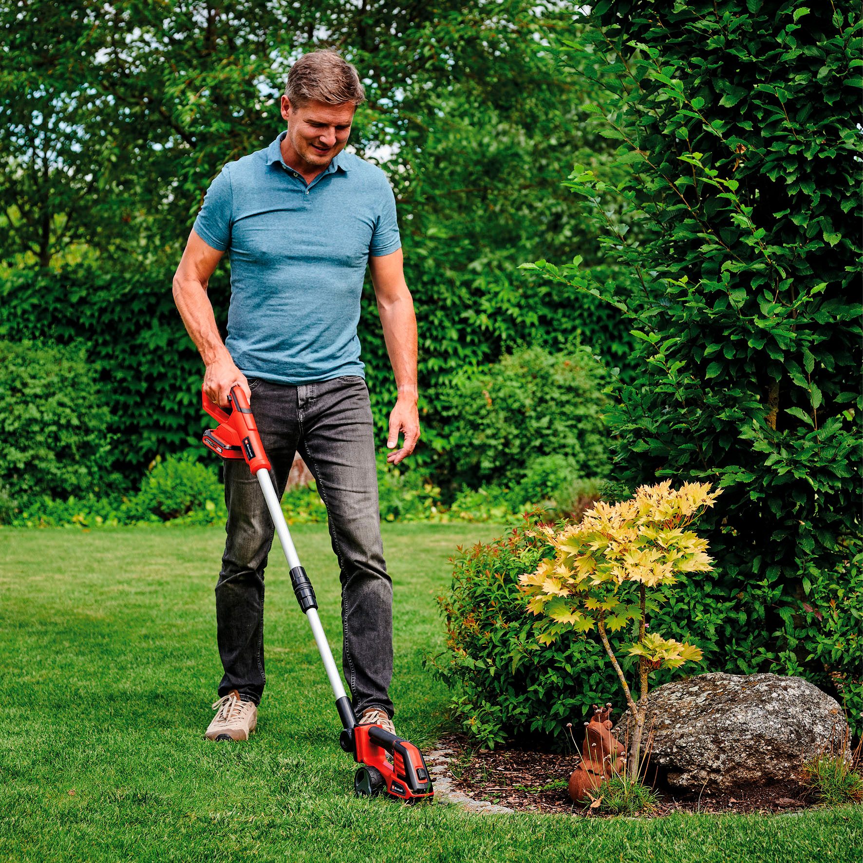 Einhell Akku-Gras- und Strauchscherenset »GE-CG 18/100 Li T Kit«, Inkl. 2,5 Ah Akku und Ladegerät