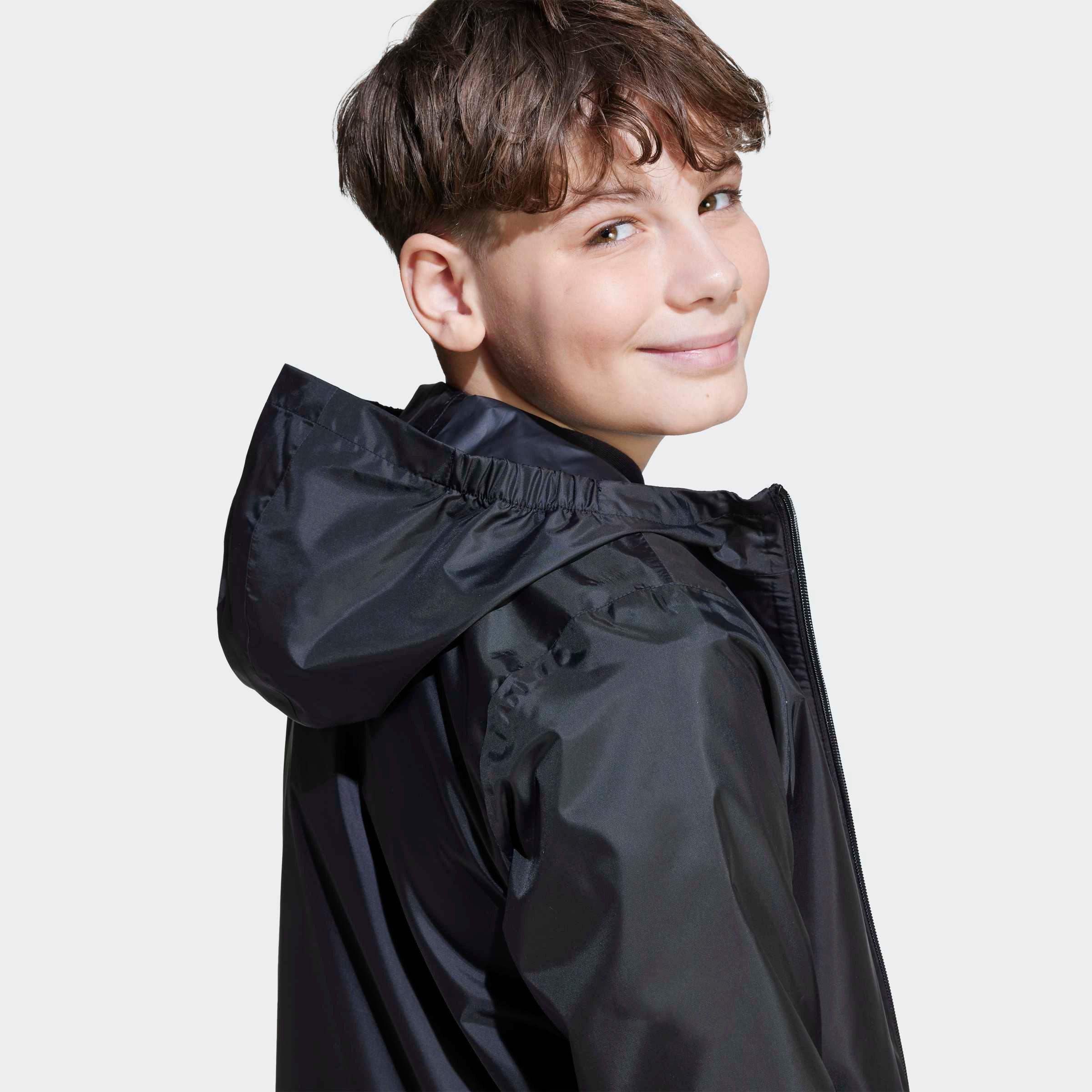 adidas Sportswear Regenjacke J RAIN JKT für Kinder, mit climaproof®, aus Polyester, in normaler Länge