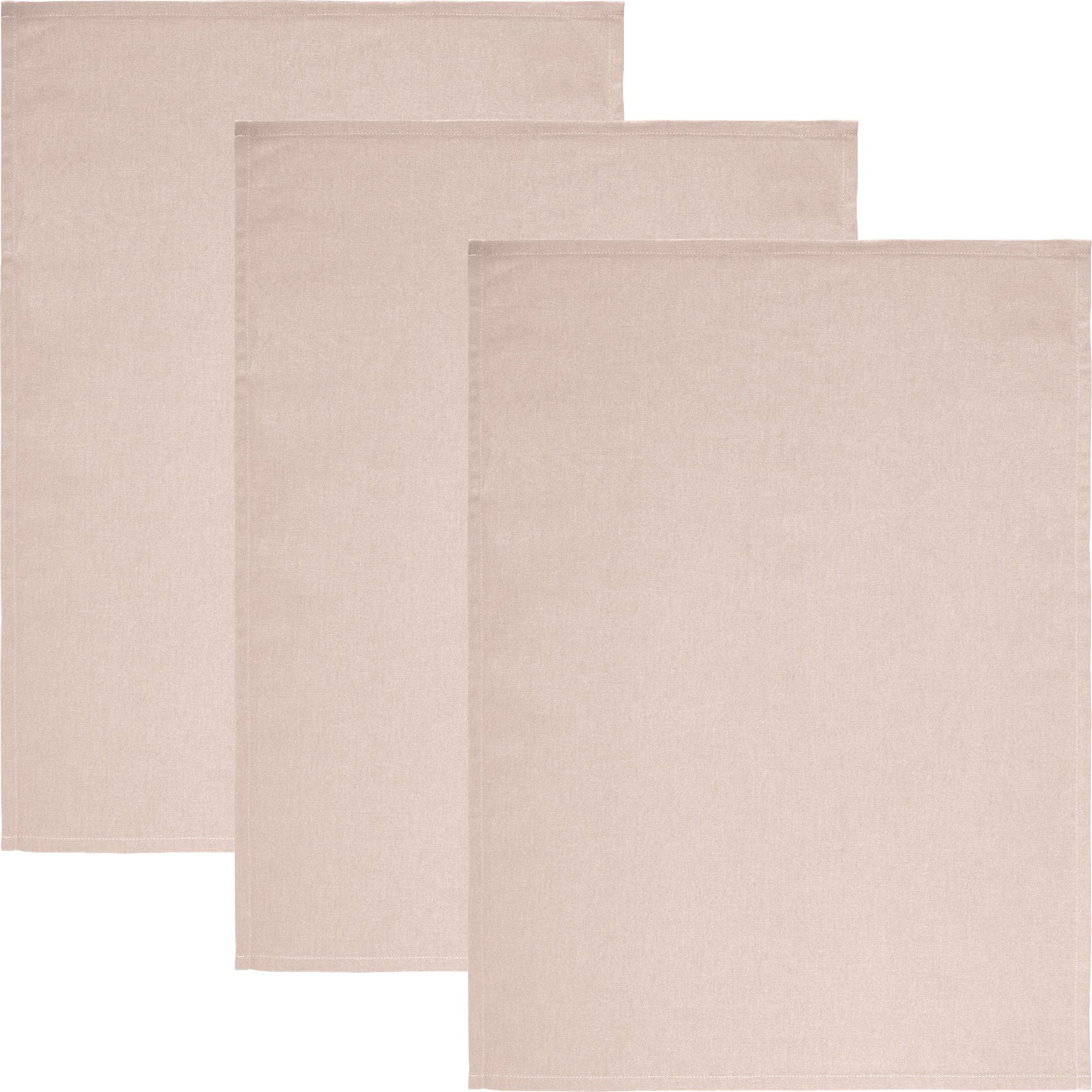 REDBEST Geschirrtuch Geschirrtuch "Tulsa" 3er-Pack, Baumwolle Uni