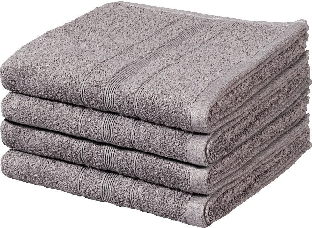 Levora Handtuch Set, Frottee (Packung, 8-St), Hochwertig weiche und flauschige Qualität