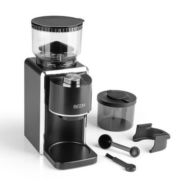 BEEM Kaffeemühle GRIND-PERFECT elektrisch 250 g, 150,00 W, 250,00 g Bohnenbehälter, Mengendosierung per Drehrad einstellbar (2-12 Tassen)