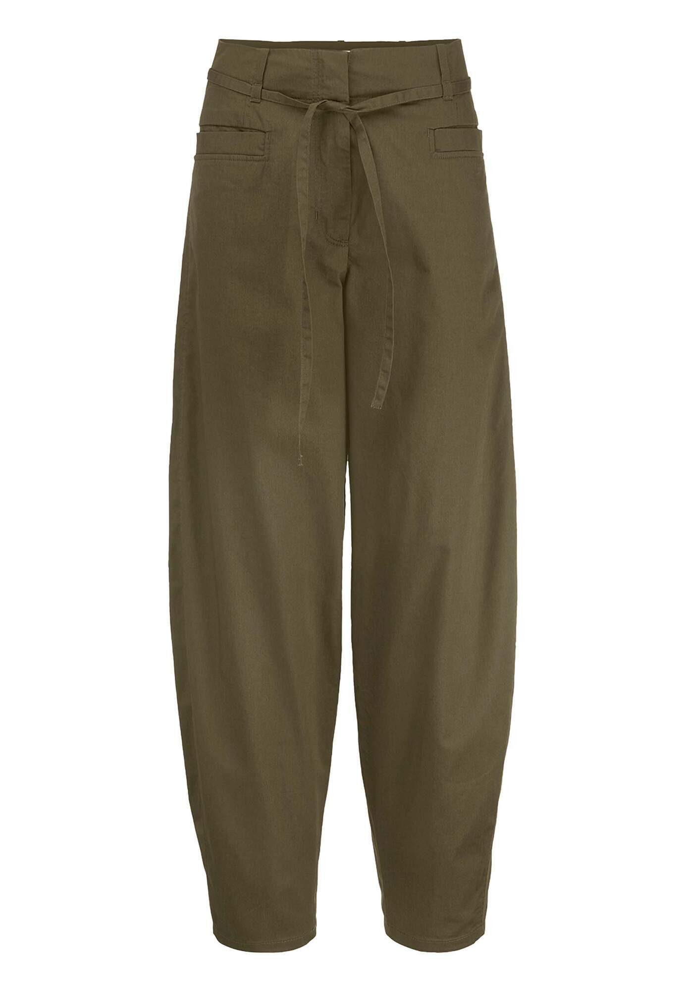 Hessnatur Stoffhose aus Bio-Baumwolle mit Elasthan (1-tlg)