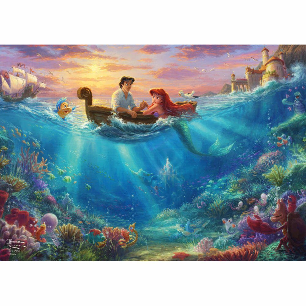 Schmidt Spiele Puzzle Disney Arielle 500 Teile, 500 Puzzleteile