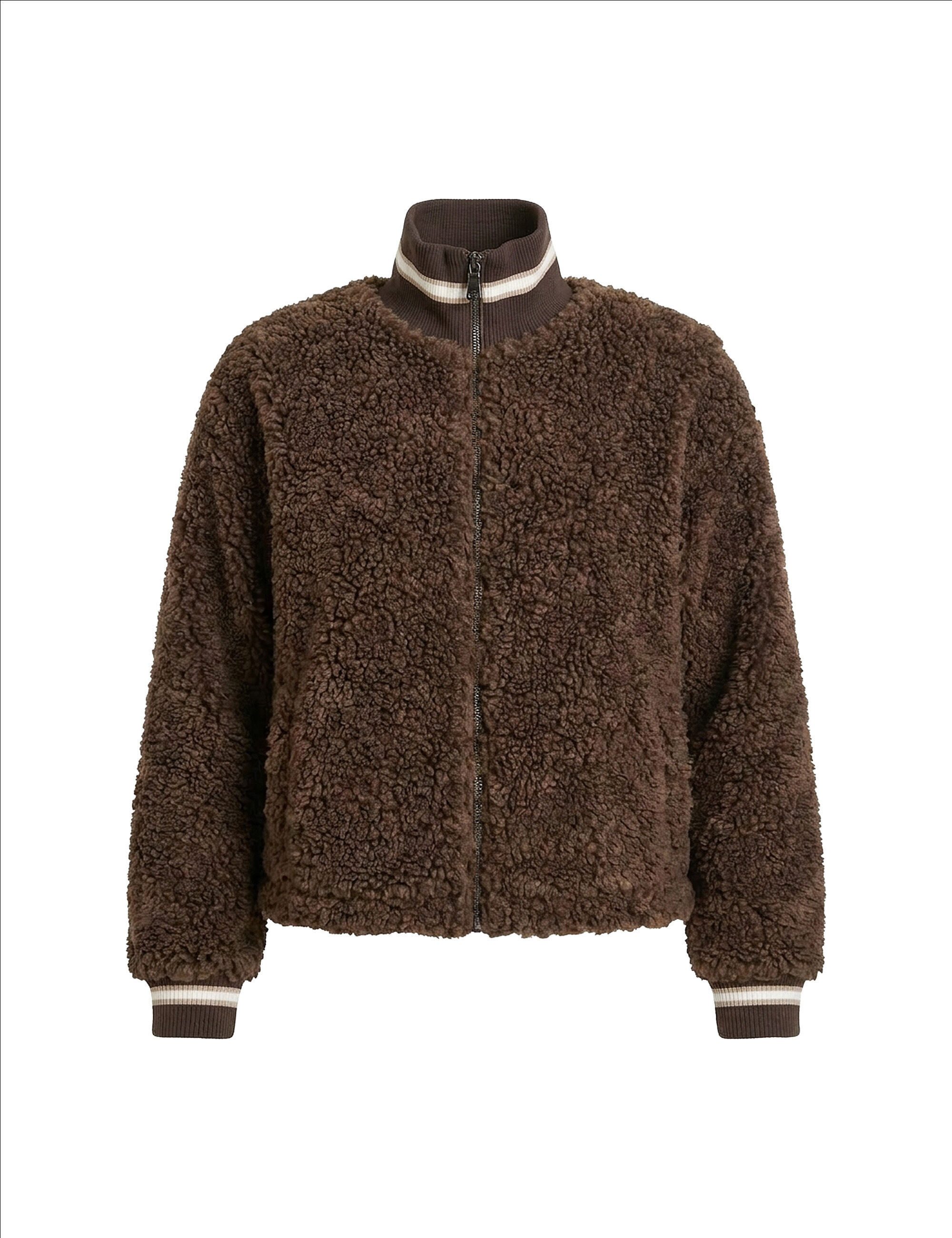 No.1 COMO Blouson POPPI (1-St) mit elastischen Bündchen