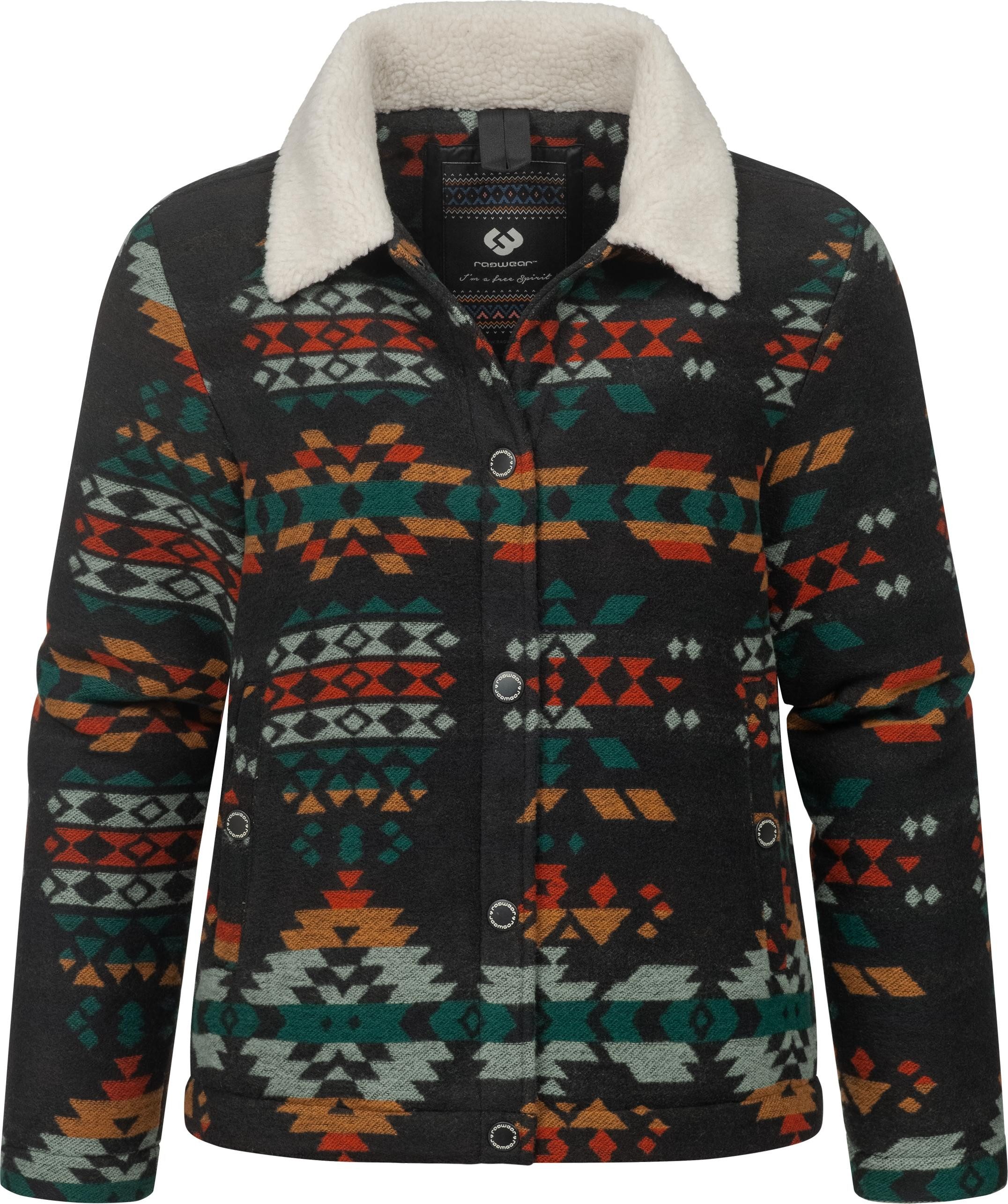 Ragwear Outdoorjacke Walinea Ikat Lässige Damen günstig online kaufen