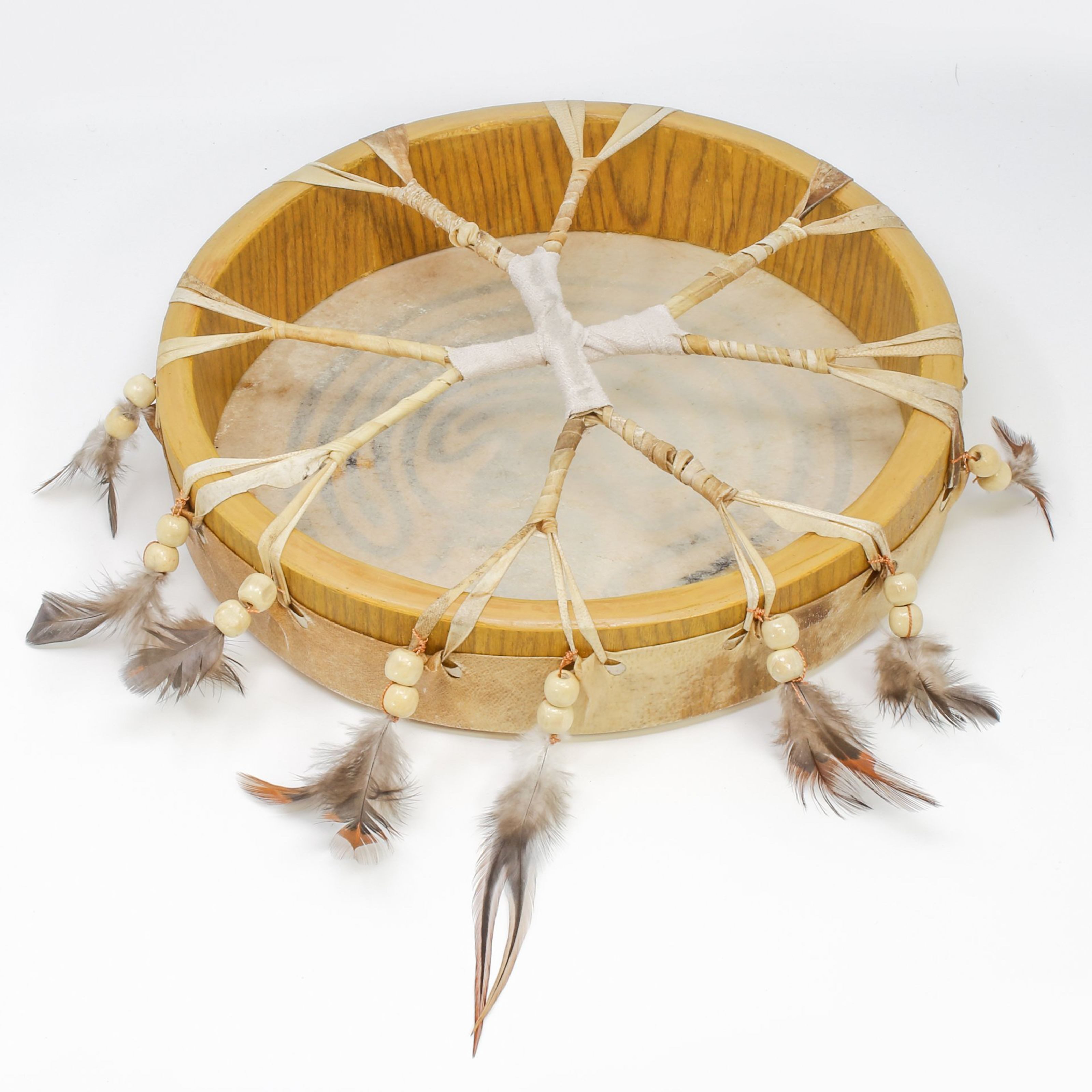Terré Handtrommel,Schamanentrommel 30 cm mit Aufdruck, Percussion, Handtrommeln, Schamanentrommel 30 cm mit Aufdruck - Handtrommel