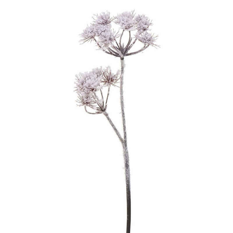 Kunstpflanze Dekozweig braun/weiss 12cm, BOLTZE