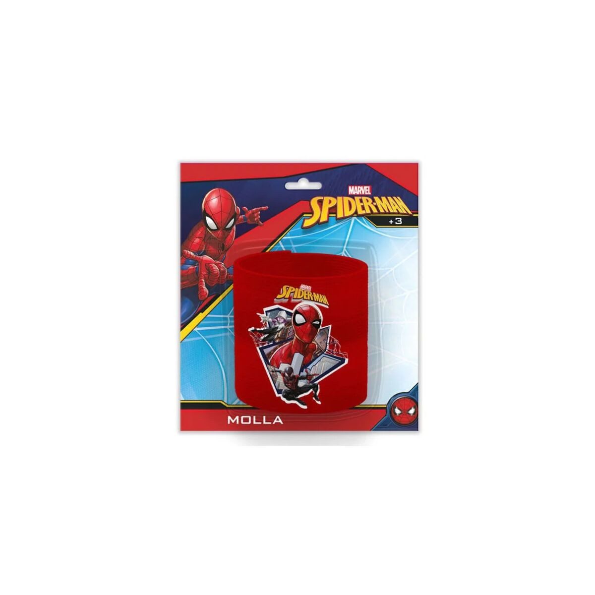 Spiderman Lernspielzeug Spiderman City Spiral-Treppenläufer, Feder