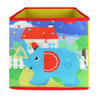 Faltbox Aufbewahrungsbox Spielzeugbox Kinder Motivwahl, Falt Box Aufbewahrung Karton Spielzeugaufbewahrung Würfelbox
