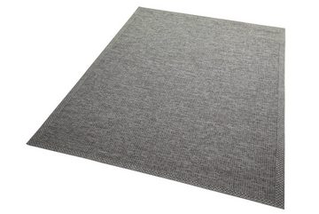 Teppich Indoor & Outdoor Teppich Sisal Optik - grau, Carpetia, rechteckig, Höhe: 8 mm