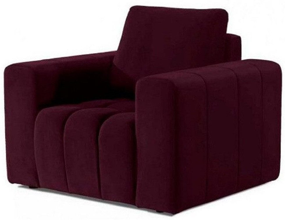 Xlmoebel Loungesessel Luxus Relaxstuhl aus Leder mit Couchpolsterung (Sessel), Hergestellt in Europa