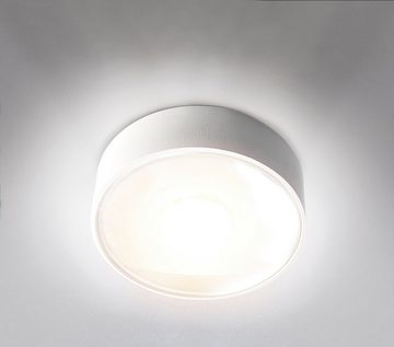 HEITRONIC LED Deckenleuchte Girona, LED fest integriert, Warmweiß, Wandlampe, Deckenlampe, wasserdicht, für innen und außen